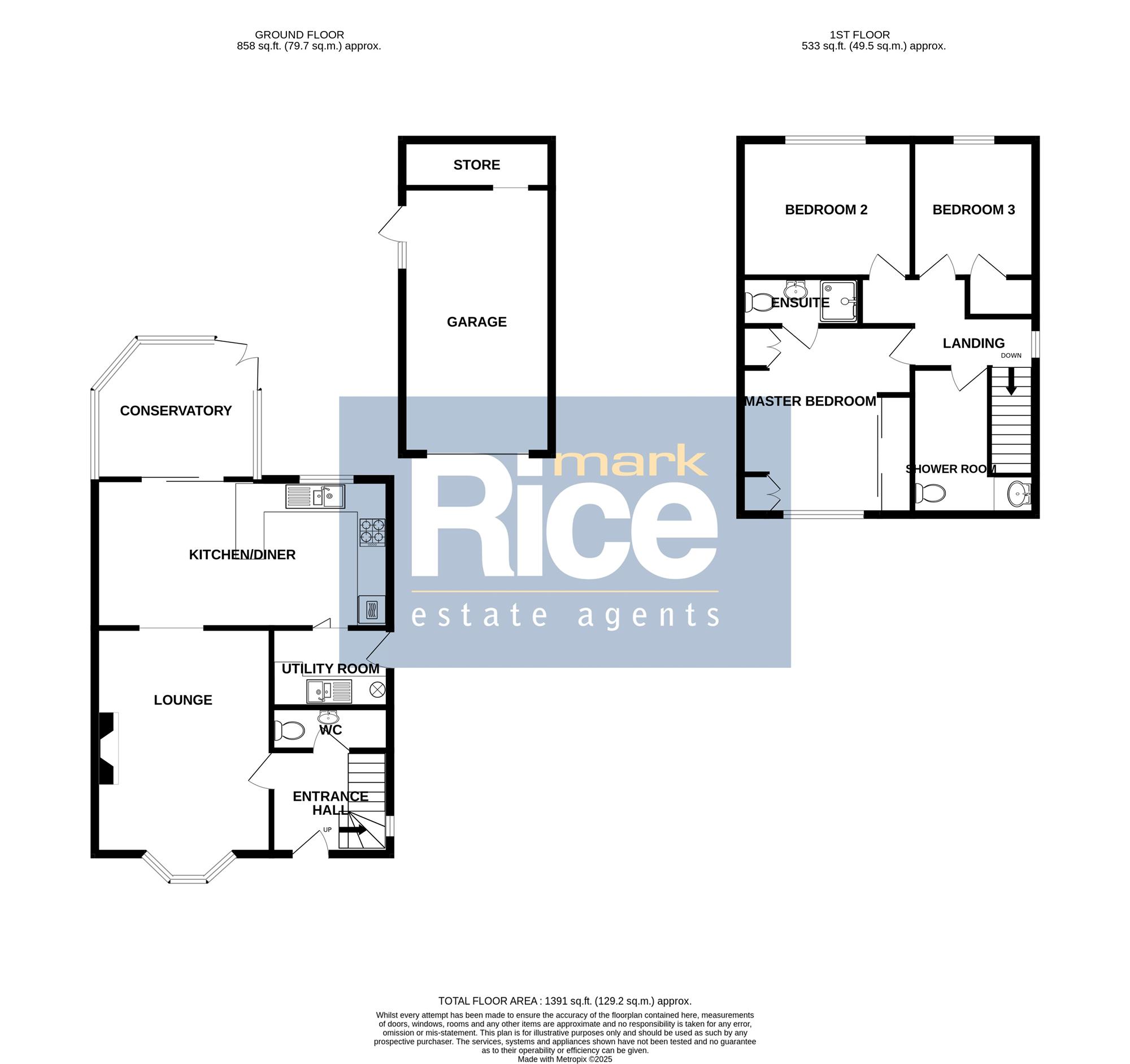 46, Lincoln Road, Ruskington floorplan