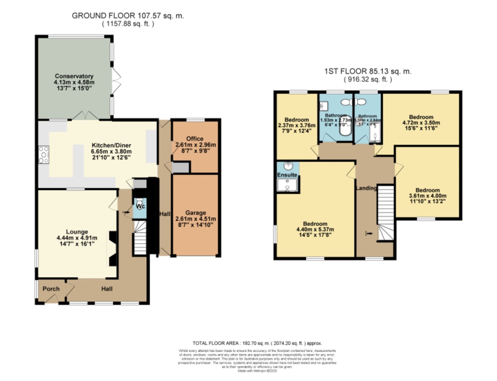 146, Canterbury Road, Dover floorplan