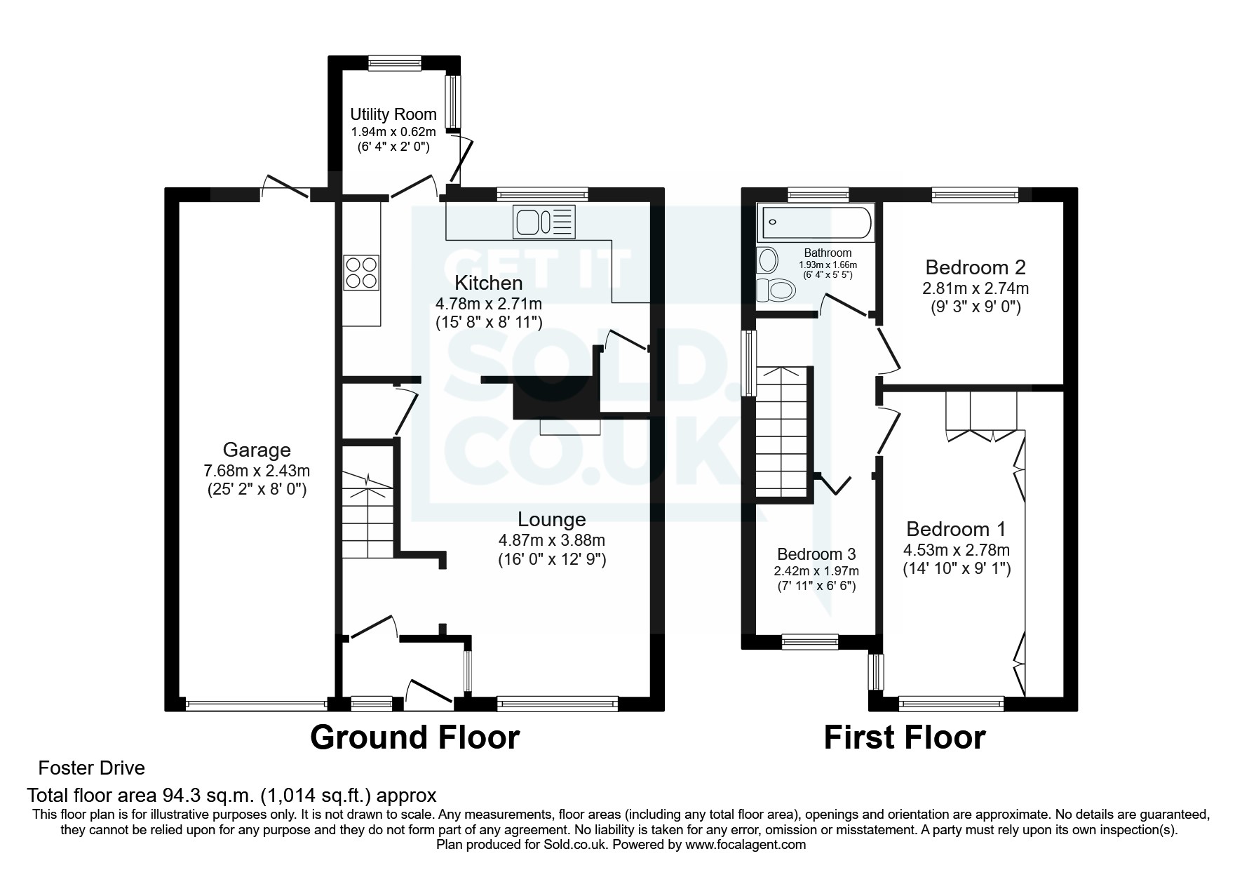 Foster Drive, Bodmin, Cornwall PL31, 3 bedroom semidetached house for