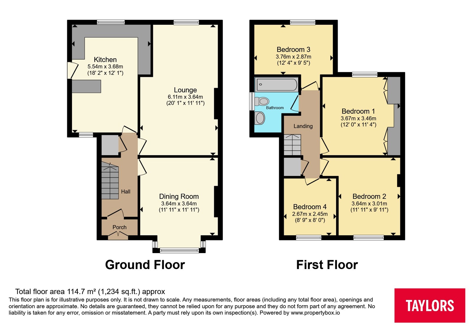17, Pembroke Road, Bristol floorplan