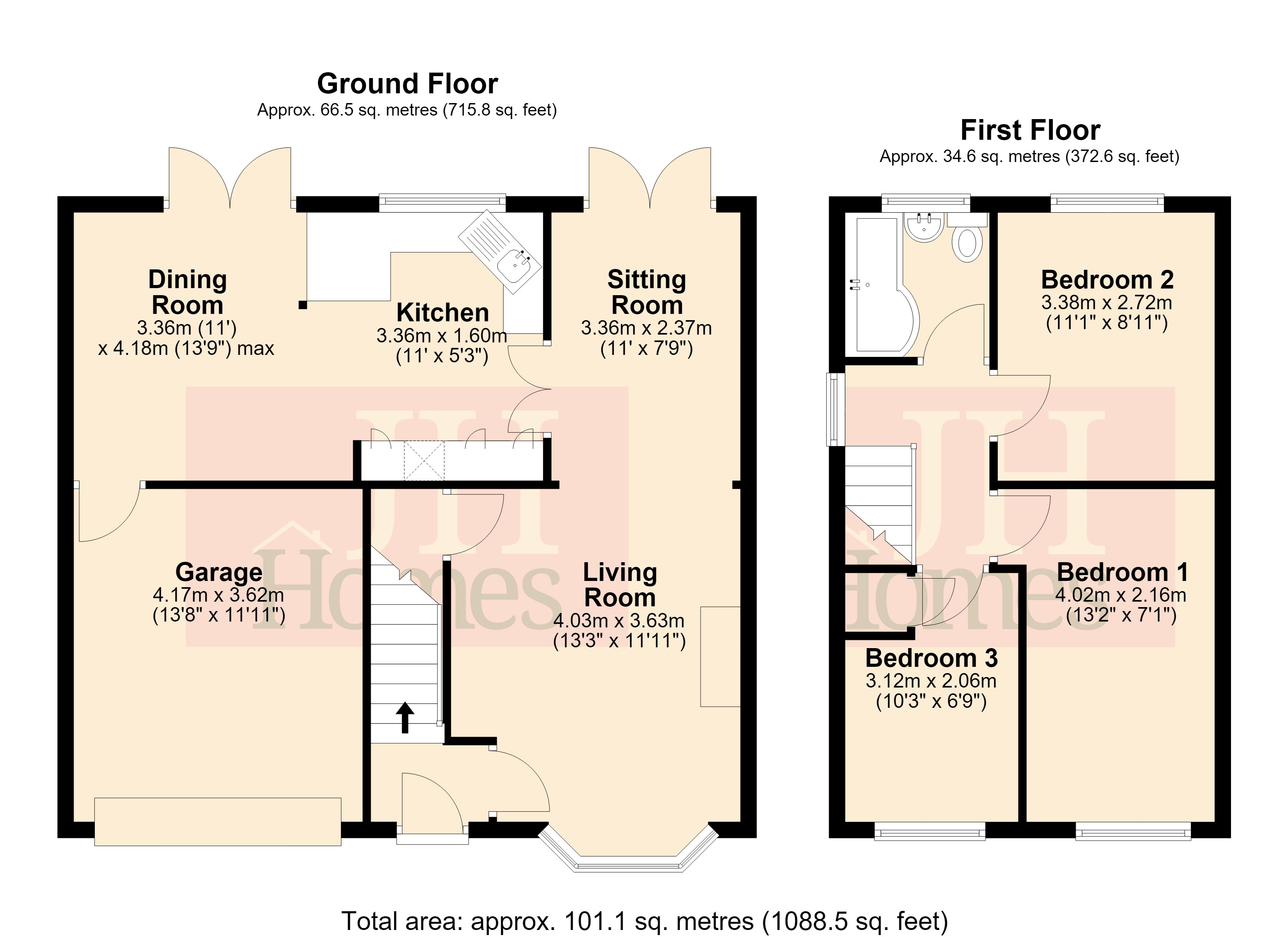 21, Leece Drive, Dalton-in-Furness floorplan