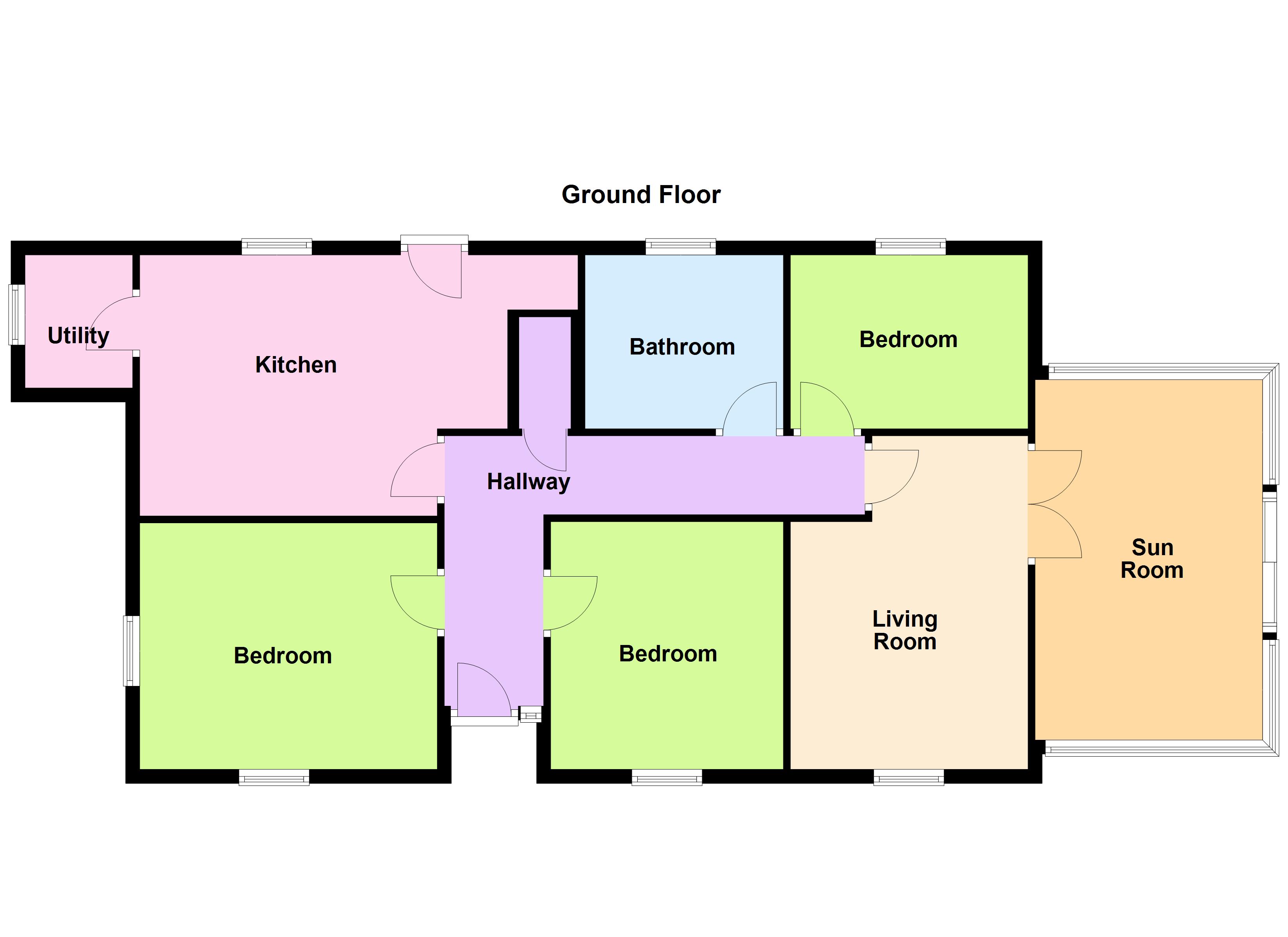 Ty Afallon,, Moreton, Pembrokeshire floorplan