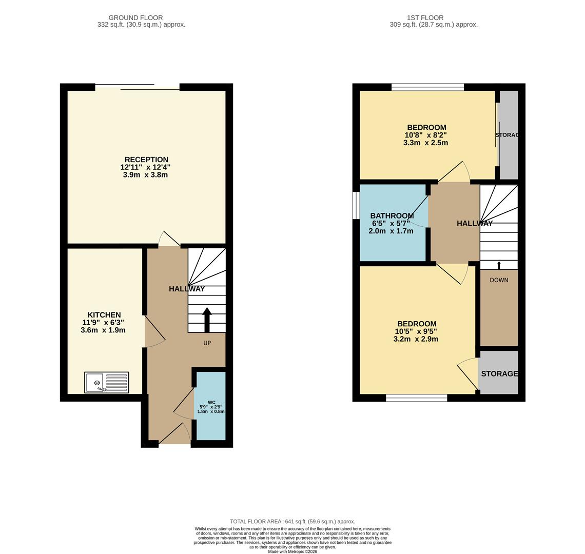 9, Finch Gardens, London floorplan