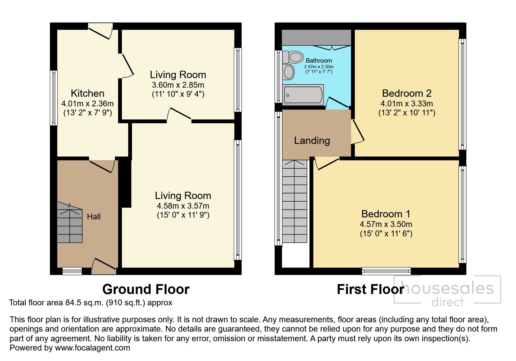 Karenza, Kingston Lane, Dartmouth floorplan