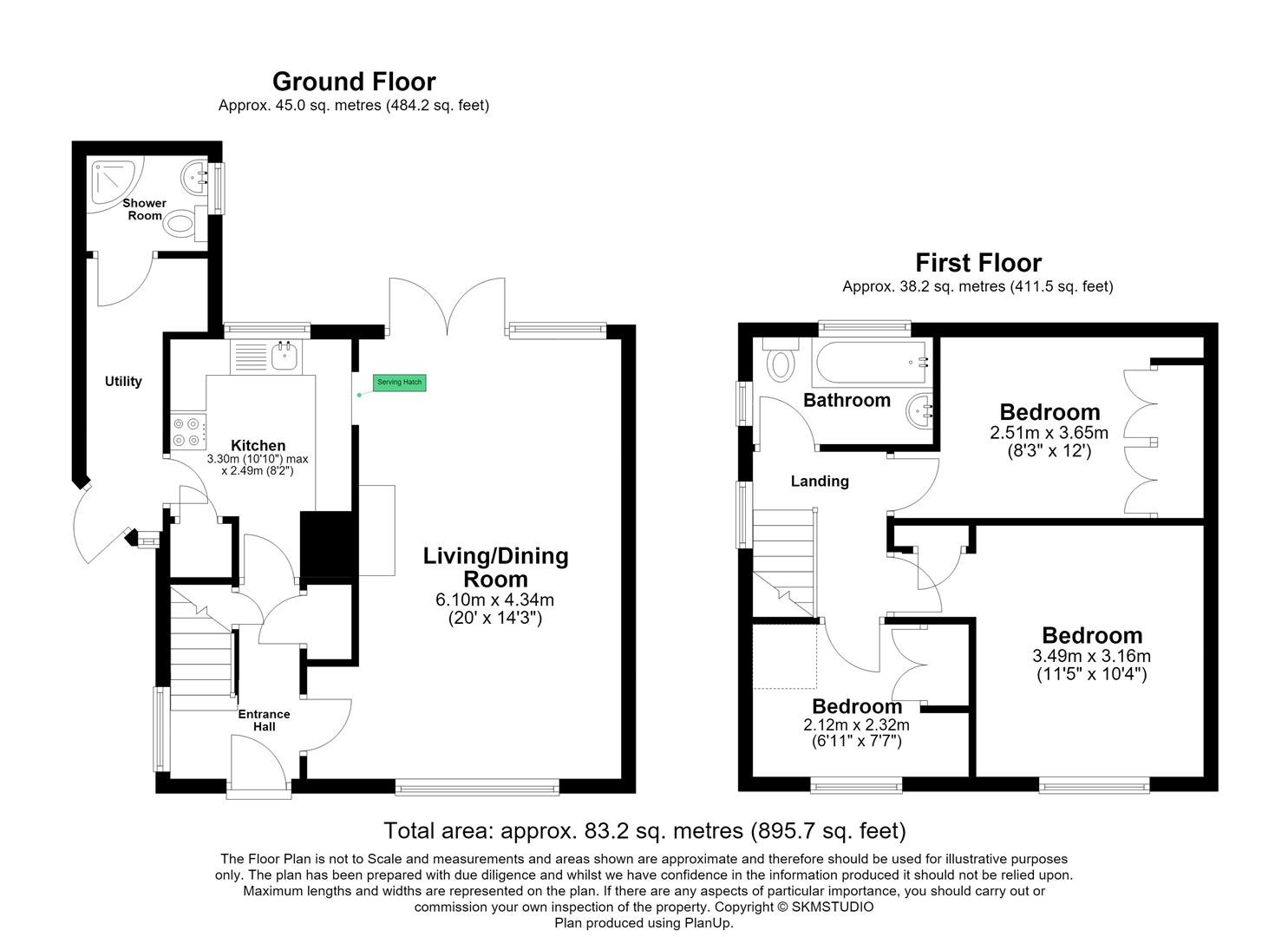 80, Summerhouse Way, Abbots Langley floorplan