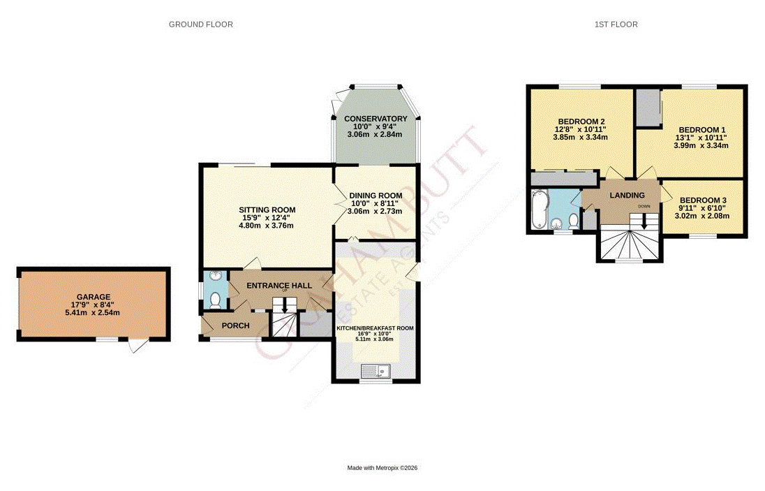 32, Goodhew Close, West Sussex floorplan