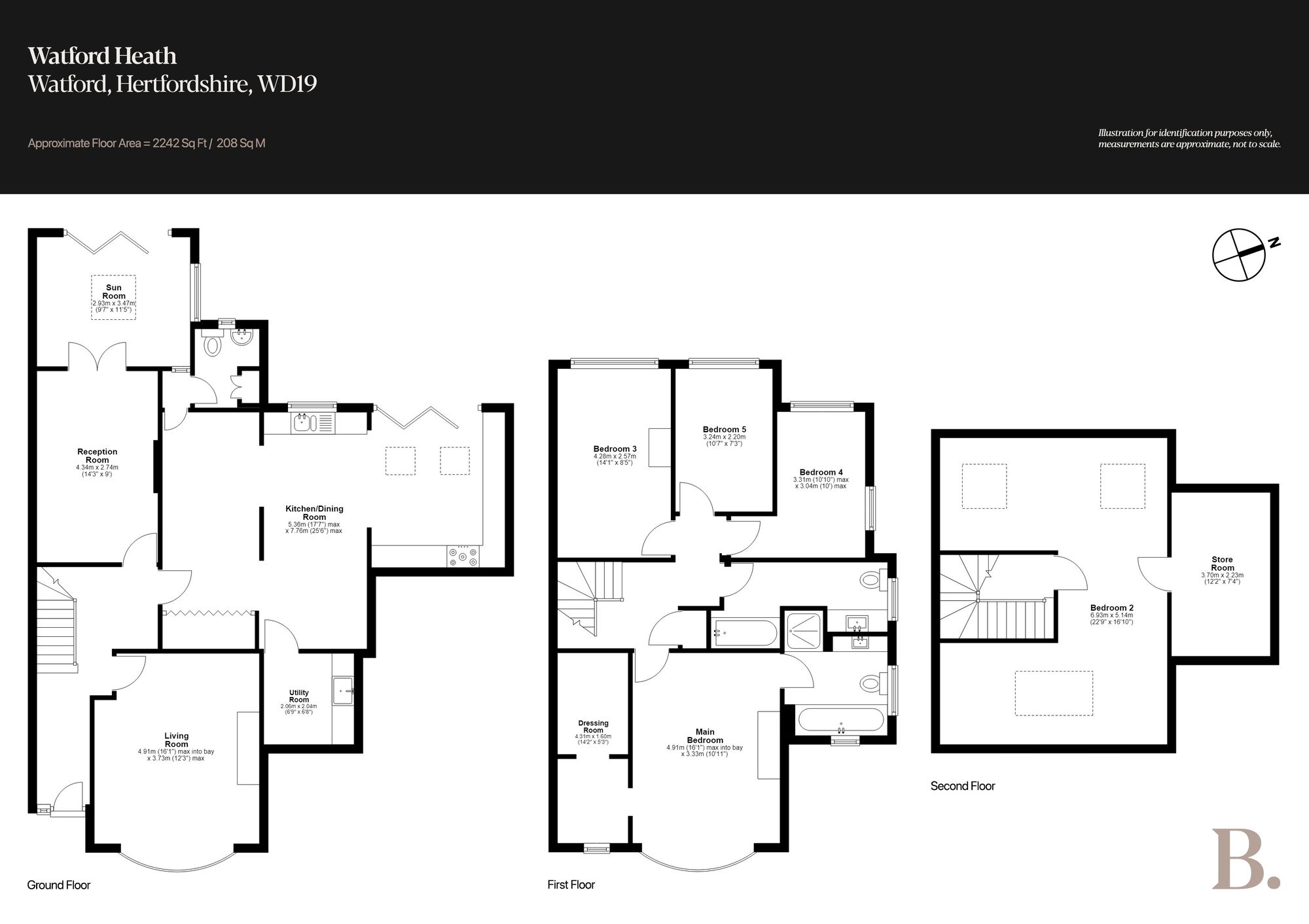 15 Watford Heath, Watford floorplan