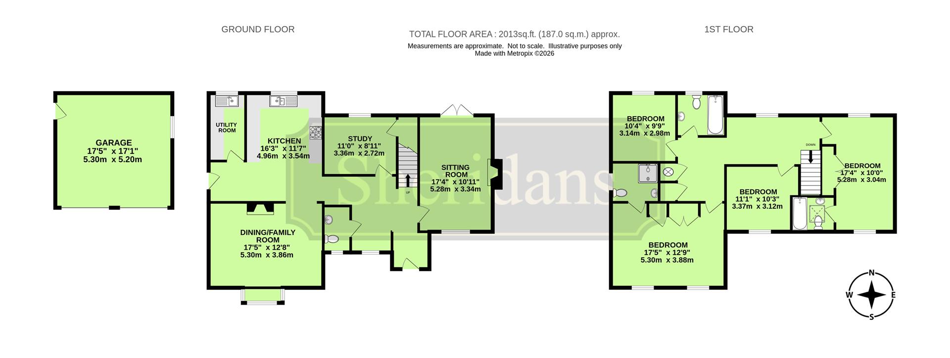 The Beeches, Bury Road, Diss floorplan