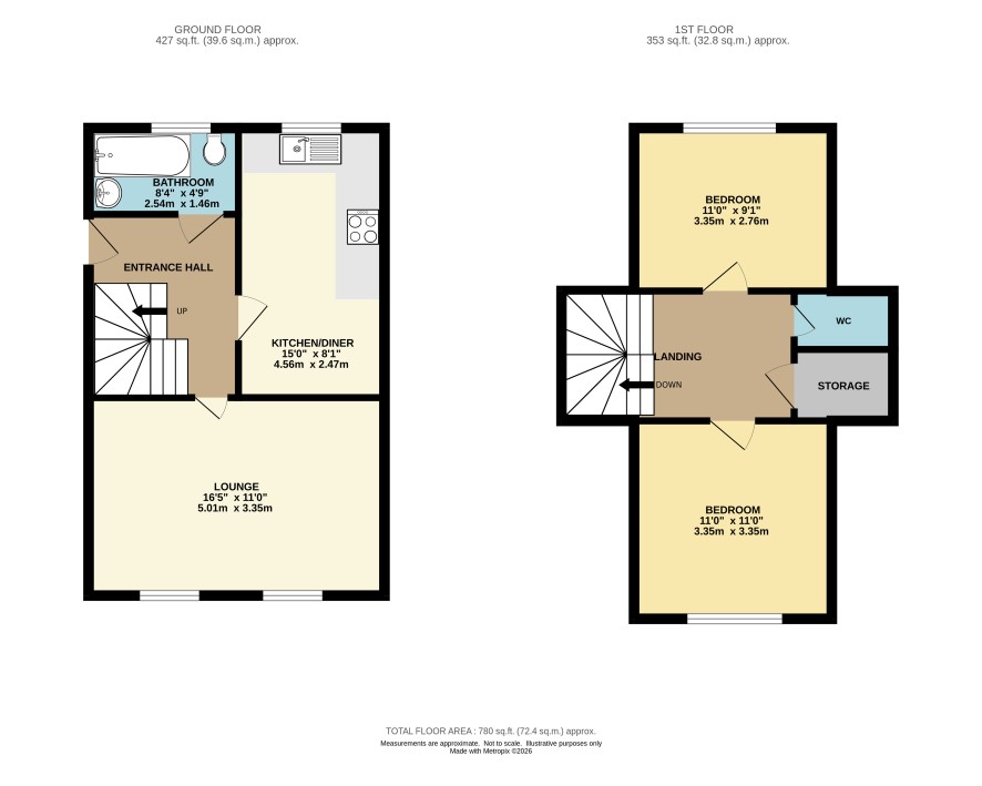 Dawn Cottage, Alpha Road, Clacton-On-Sea floorplan