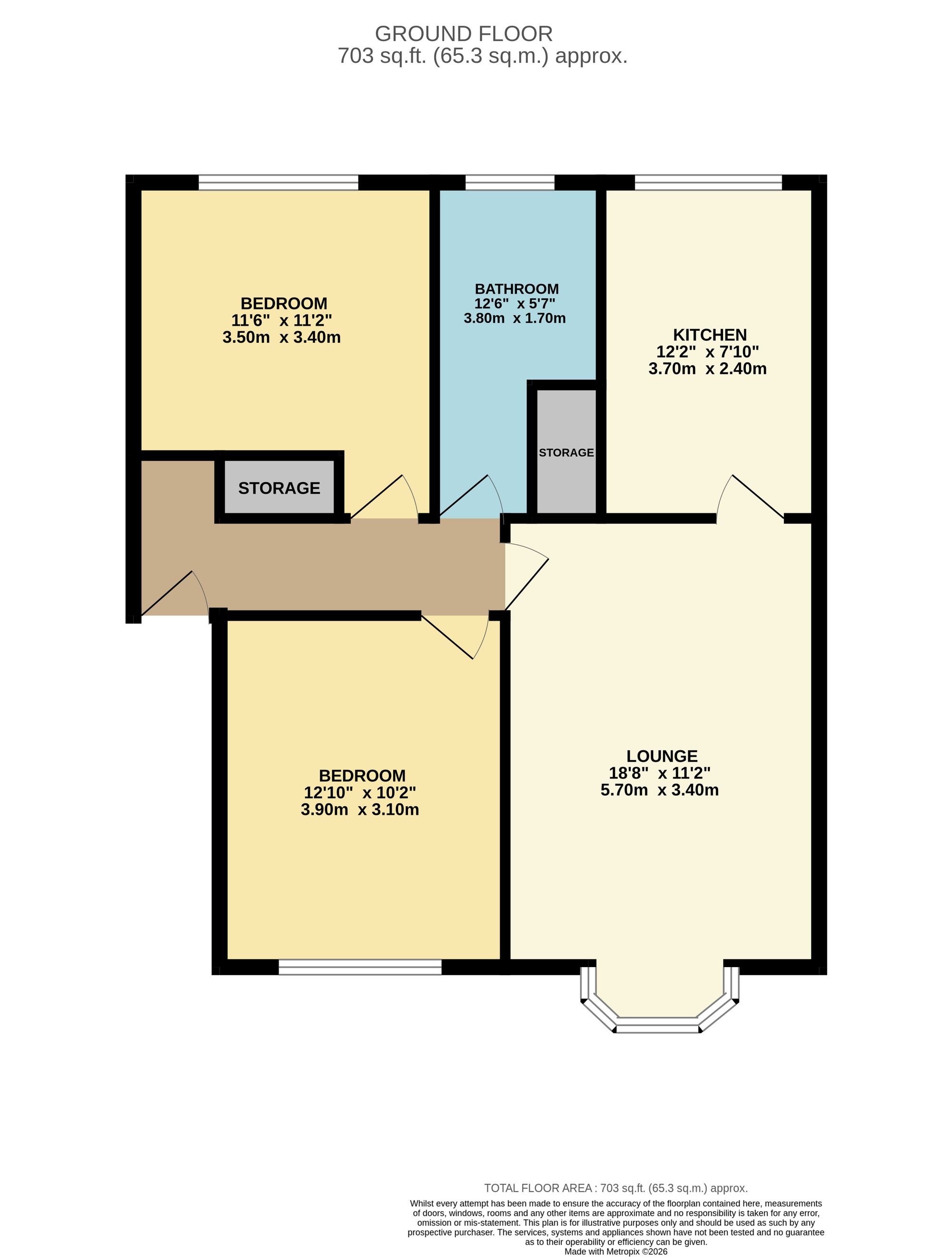7 Calverleigh Close, Bolton floorplan