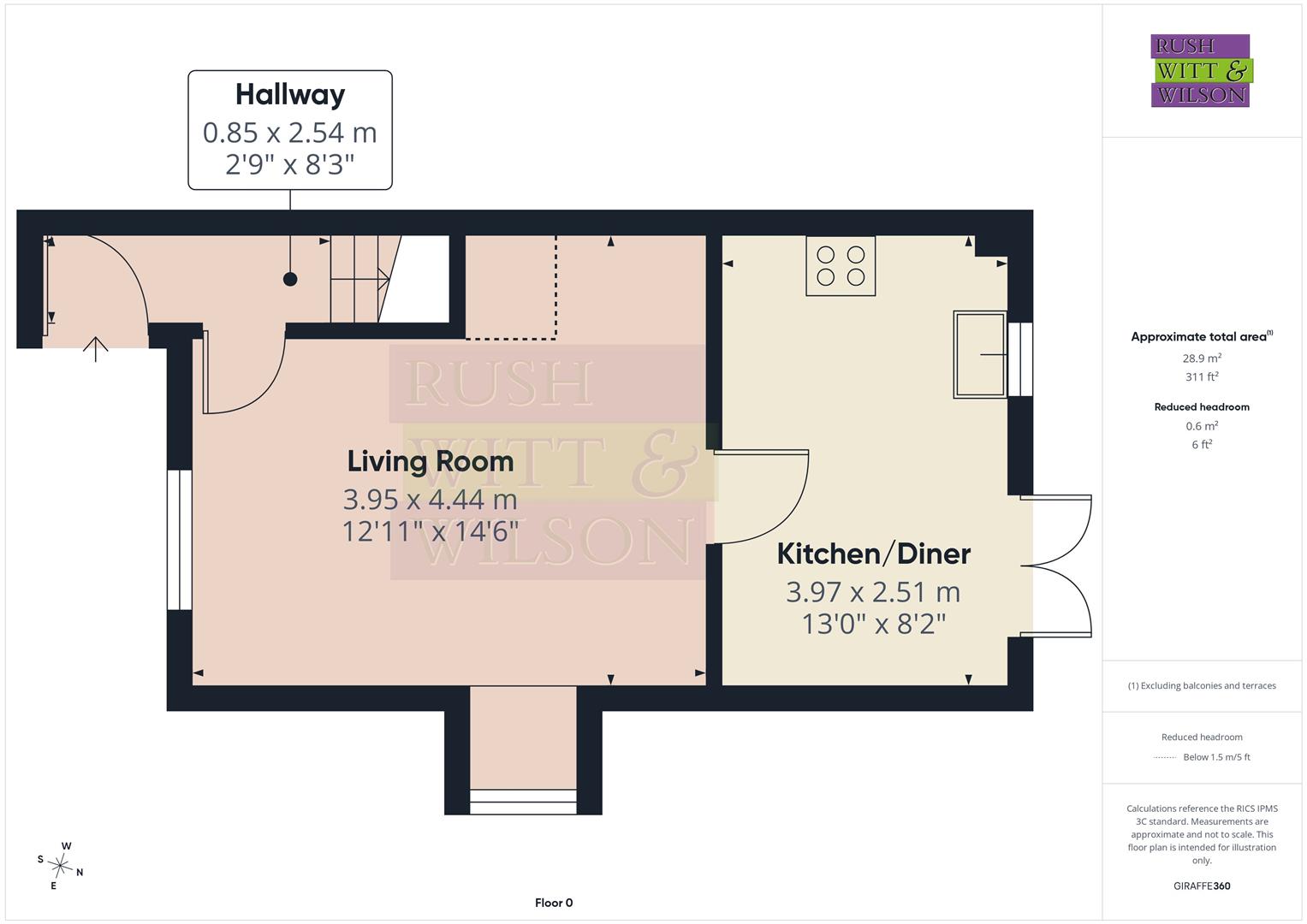 28, Woodspring Close, St. Leonards-On-Sea floorplan