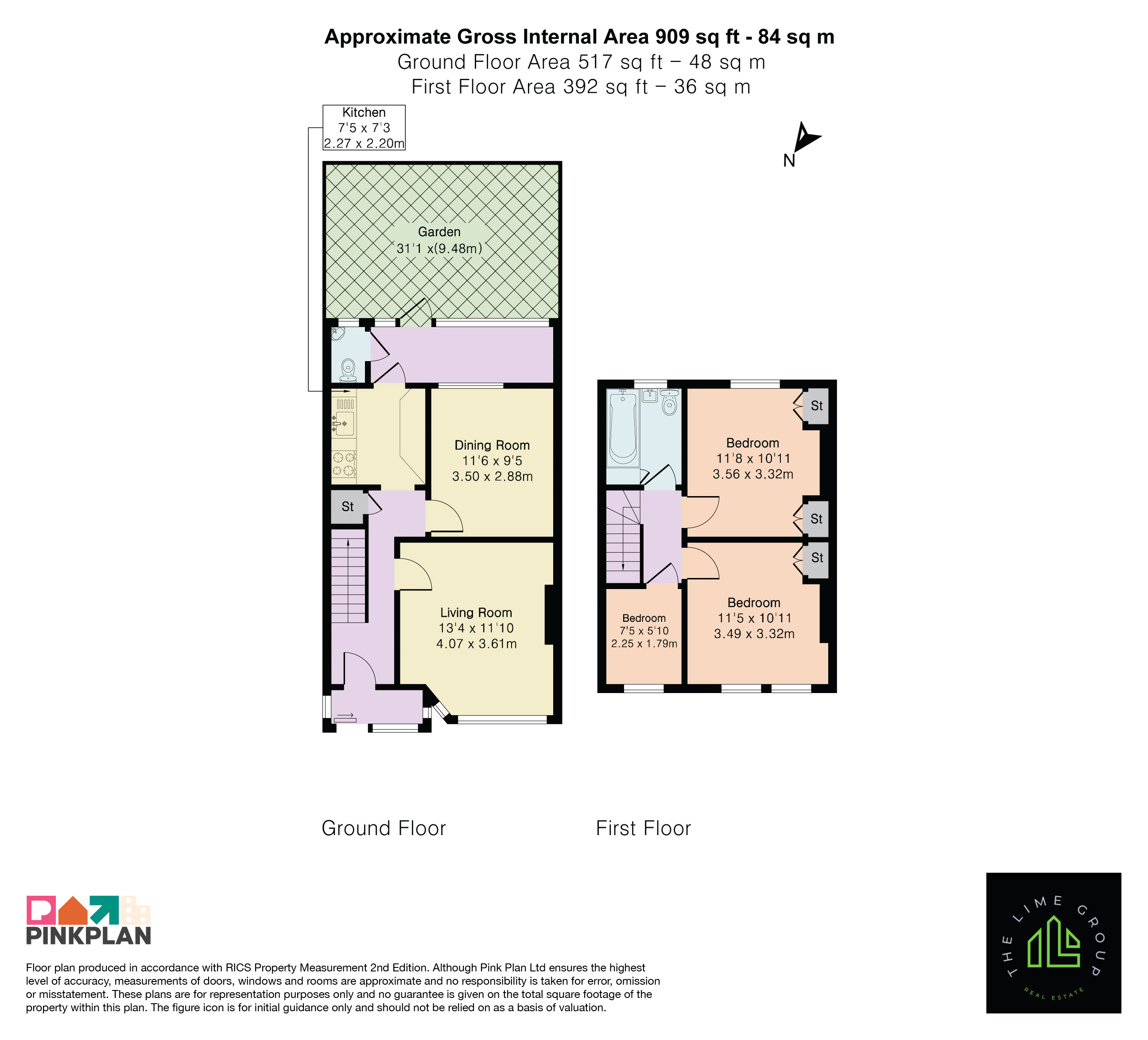 Stevenage Road, London floorplan