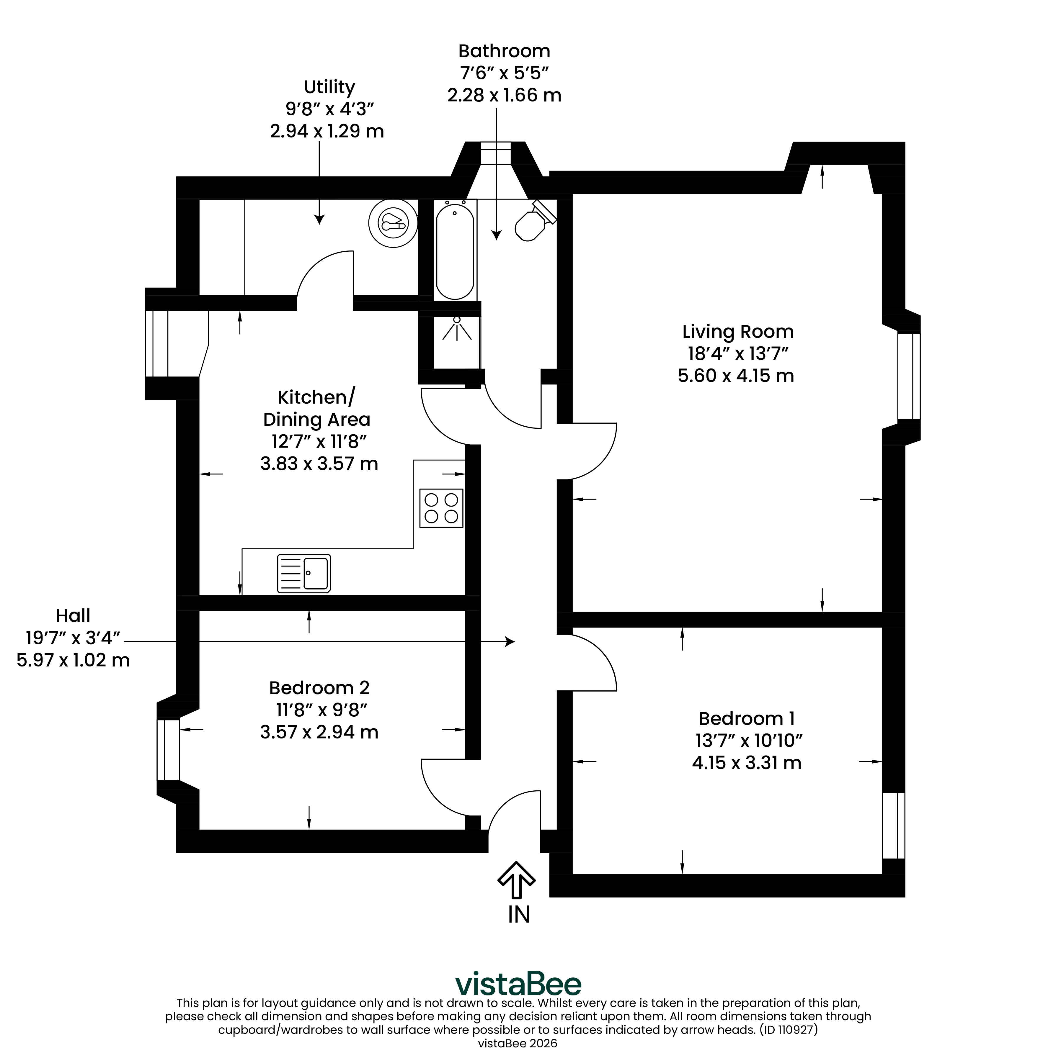 Flat 2/1, Woodlybank,, Shore Road, Helensburgh floorplan