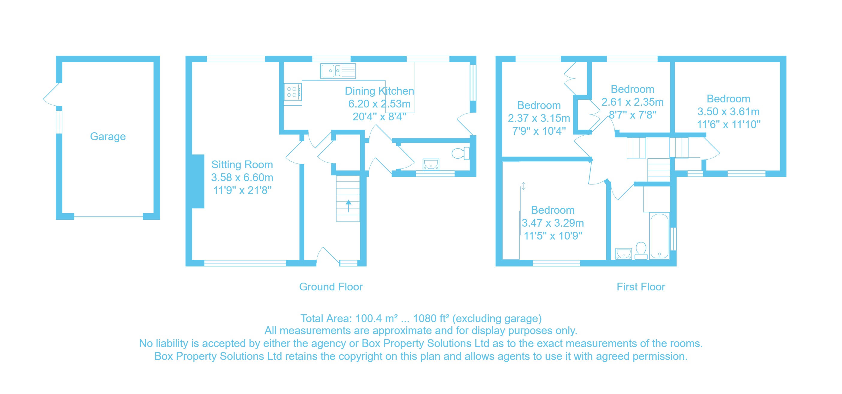 11, Manor Gardens, Bradford floorplan