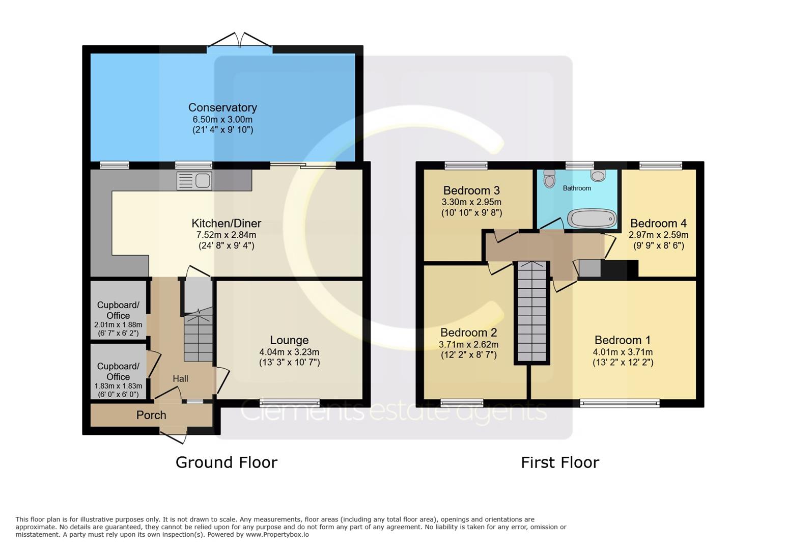 61, Micklem Drive, Hemel Hempstead floorplan