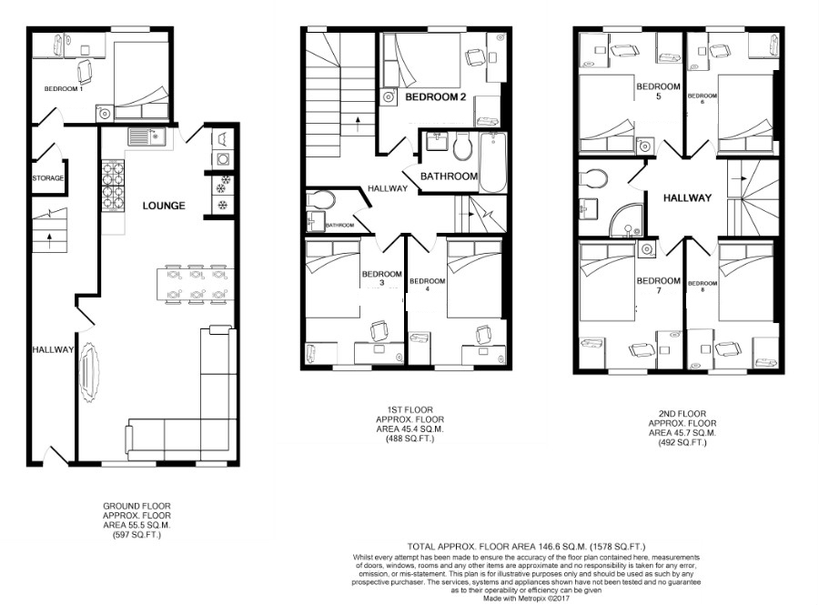 67, Fulford Road, York floorplan