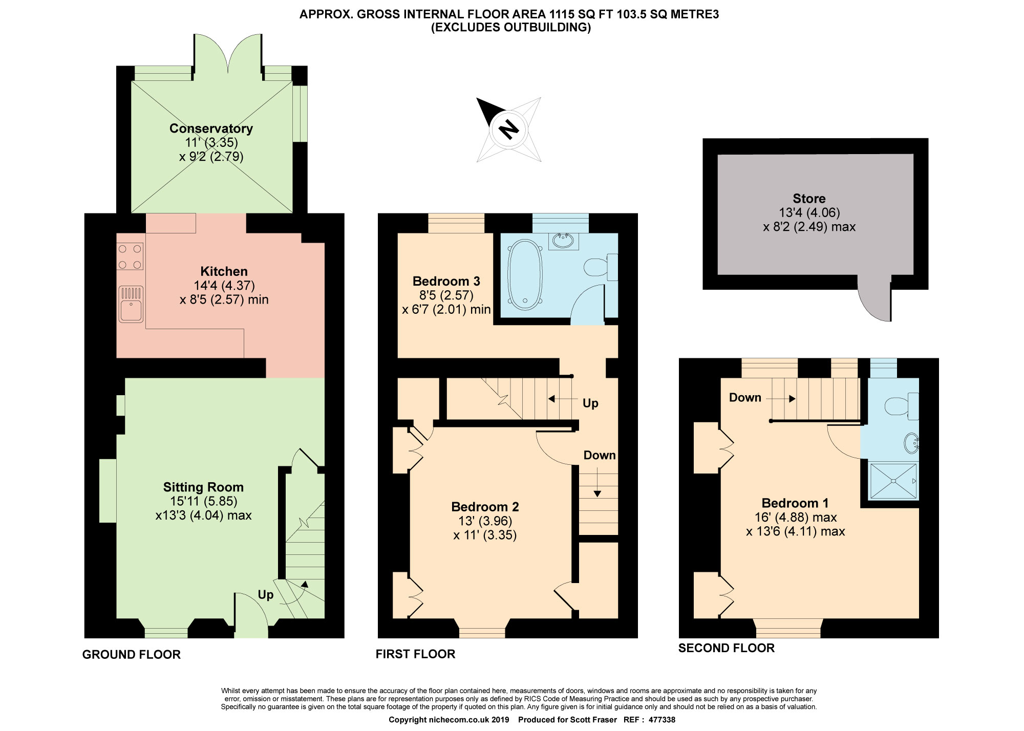 3 Bedrooms Terraced house for sale in High Street, Islip, Oxfordshire OX5