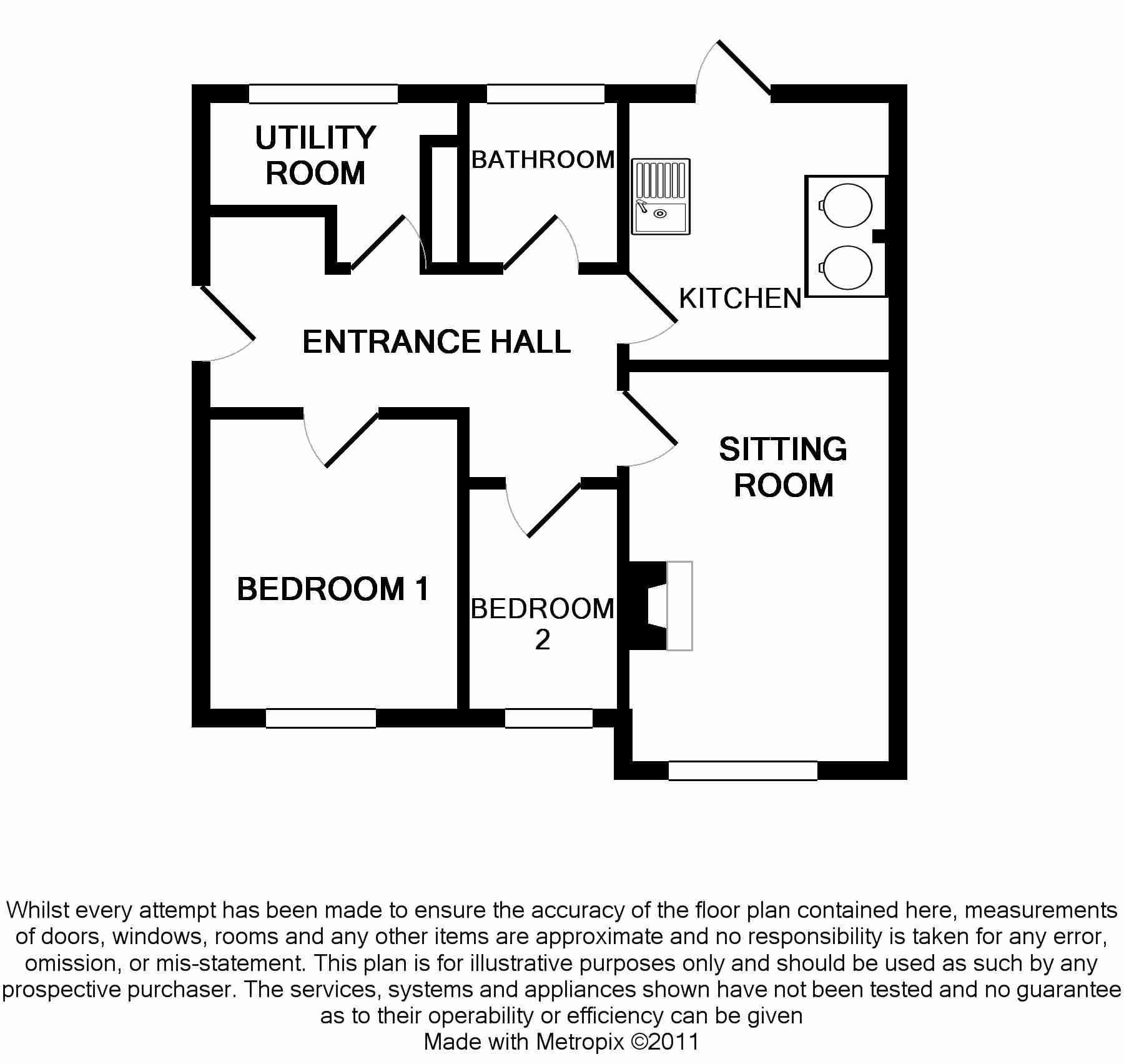 2 Bedrooms Semi-detached house for sale in Main Street, Little Ouseburn, York YO26