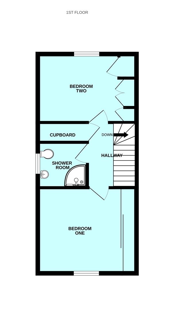 Nuthatch Cottage, Plymouth floorplan
