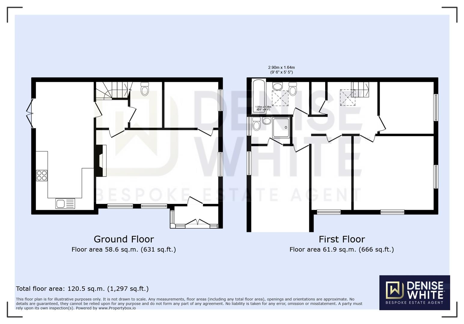 The Gables, Leek Road, Staffordshire floorplan