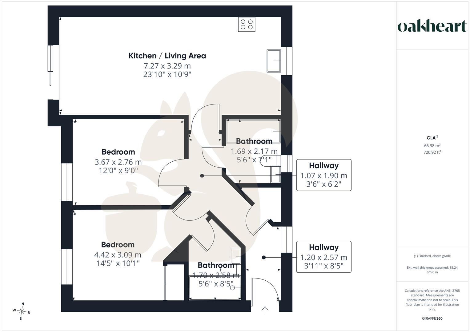 28 Heia Wharf, Hawkins Road, Colchester floorplan