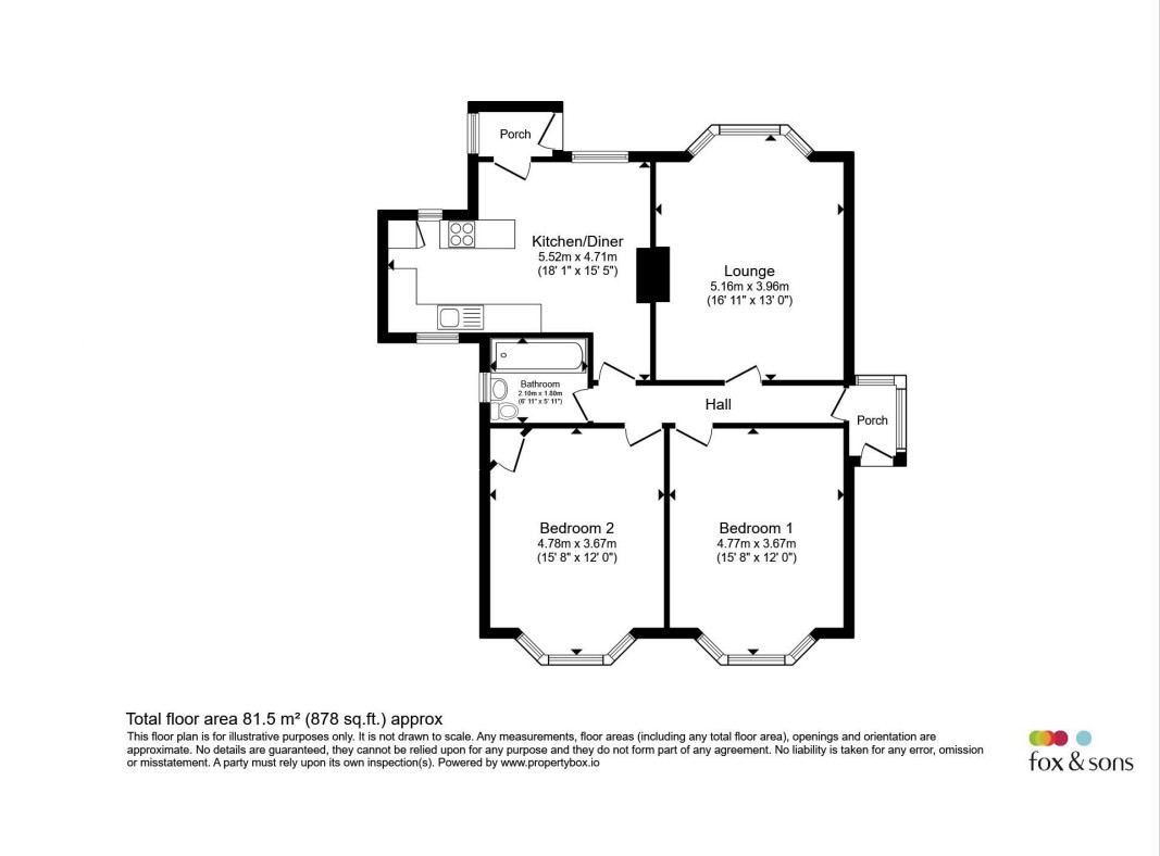 Second Avenue, Newhaven floorplan