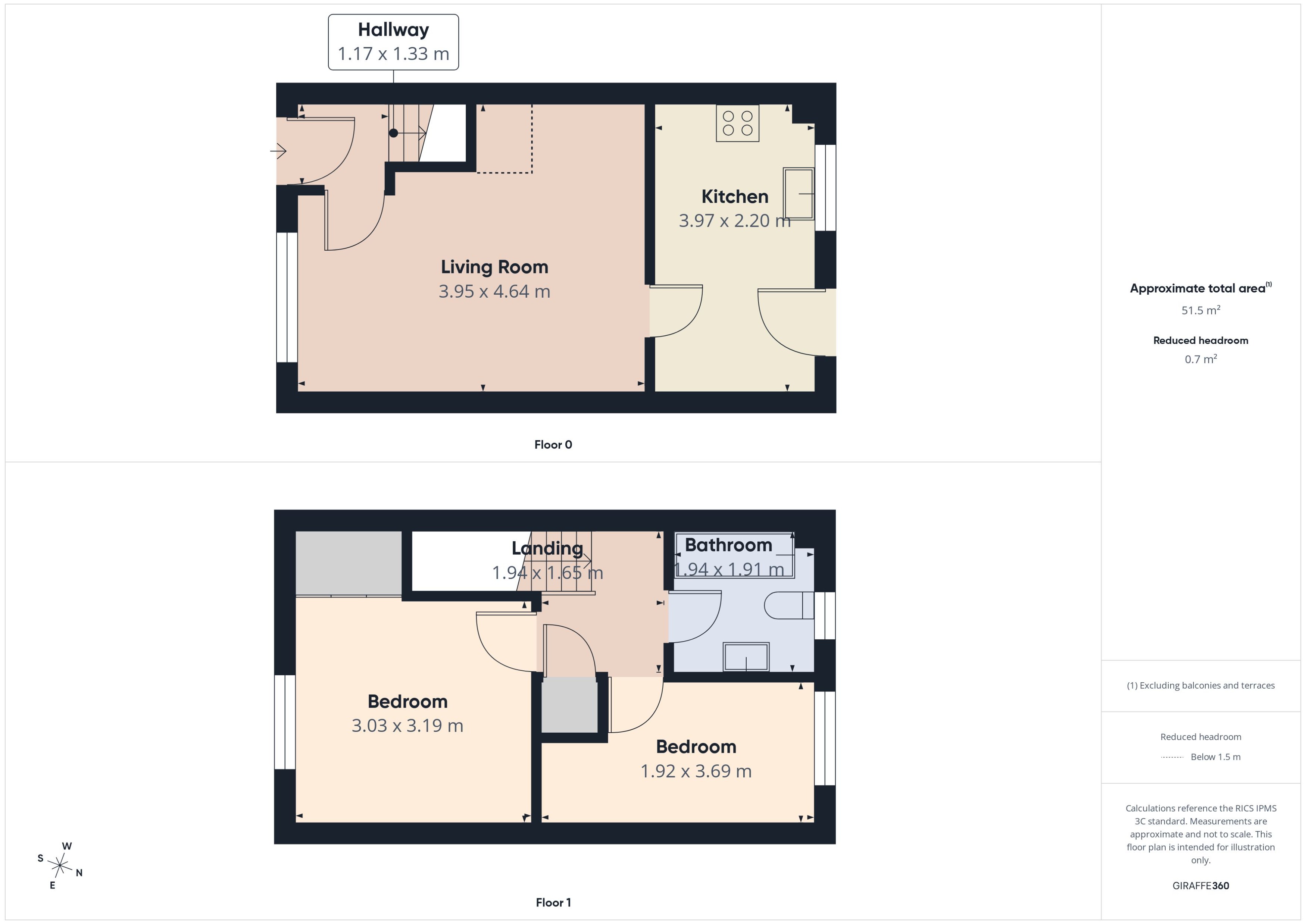 103, Oakridge, Cardiff floorplan