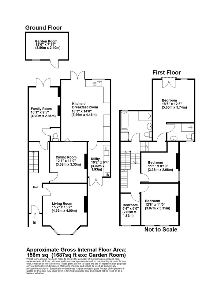 4 Bedrooms Detached house for sale in Hersham, Walton On Thames, Surrey KT12