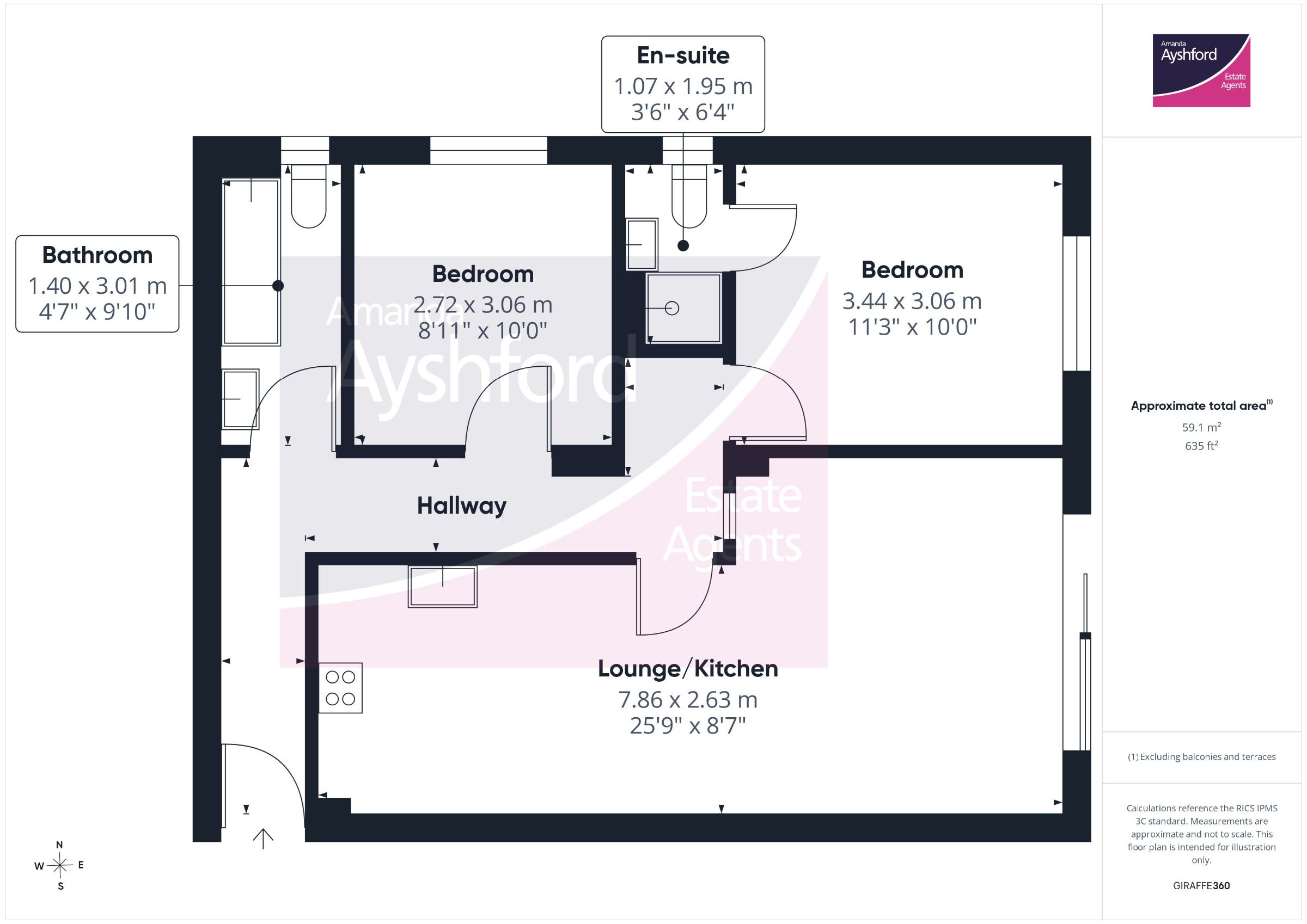 1 Sandbanks, Cliff Park Road, Paignton floorplan