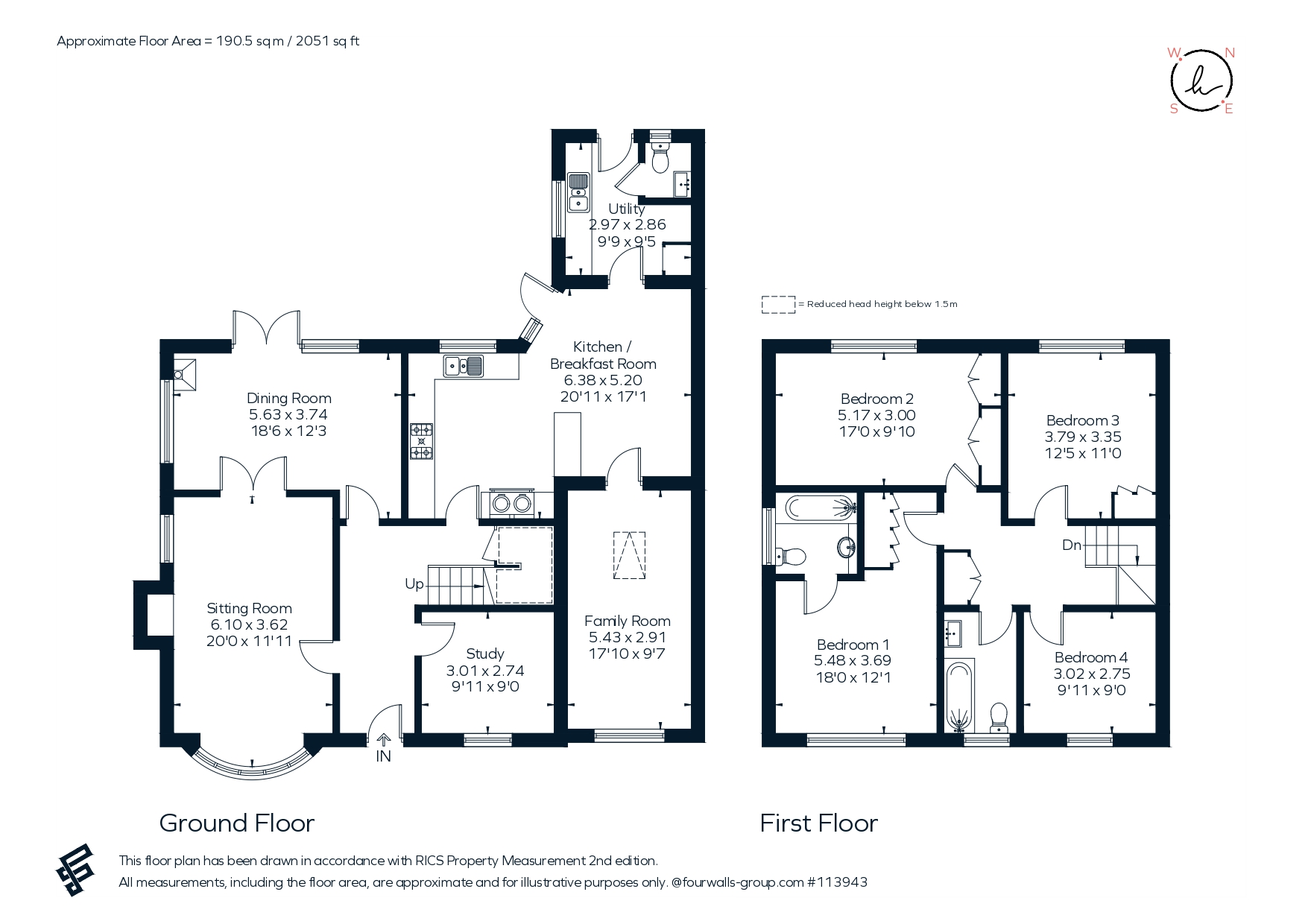 21, Curtis Road, Alton floorplan