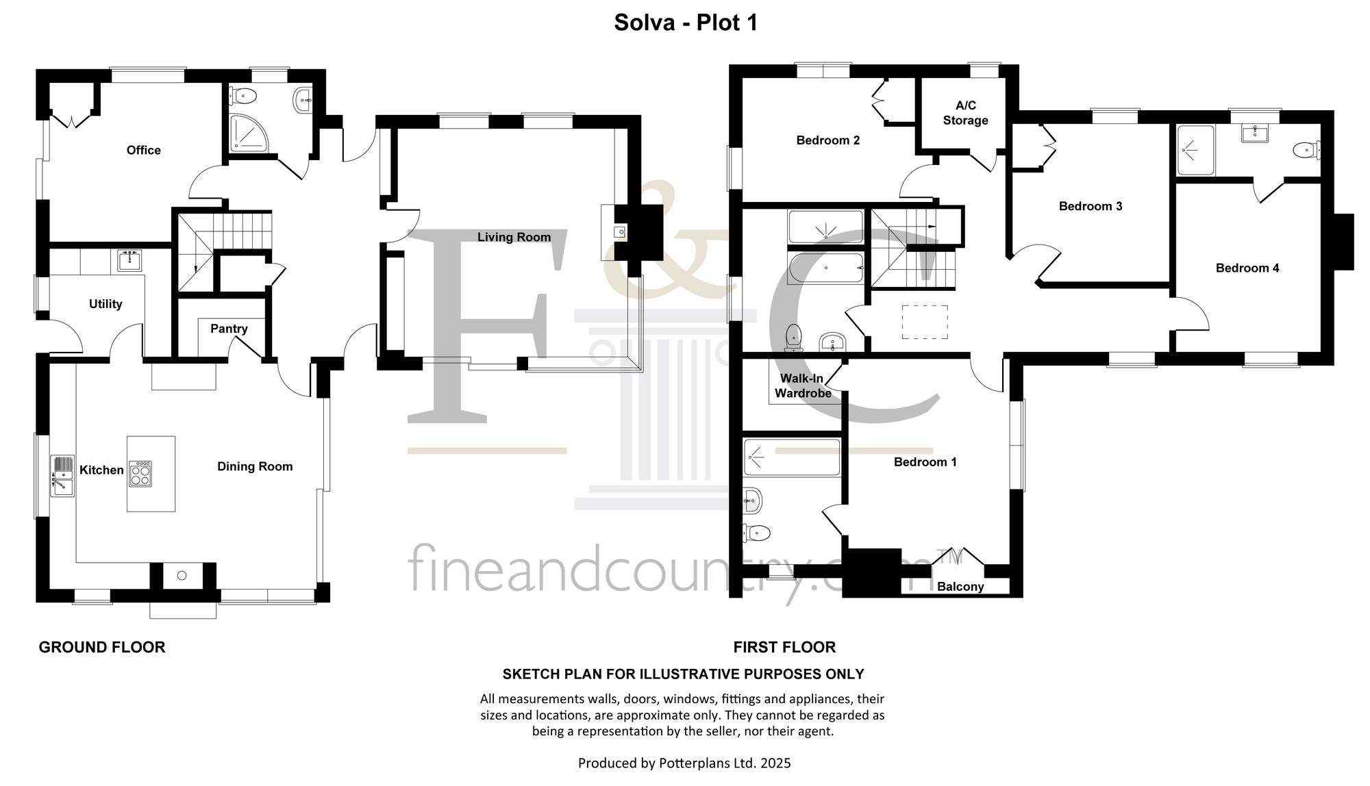 PLOT 1, St Brides Hill, Solva floorplan
