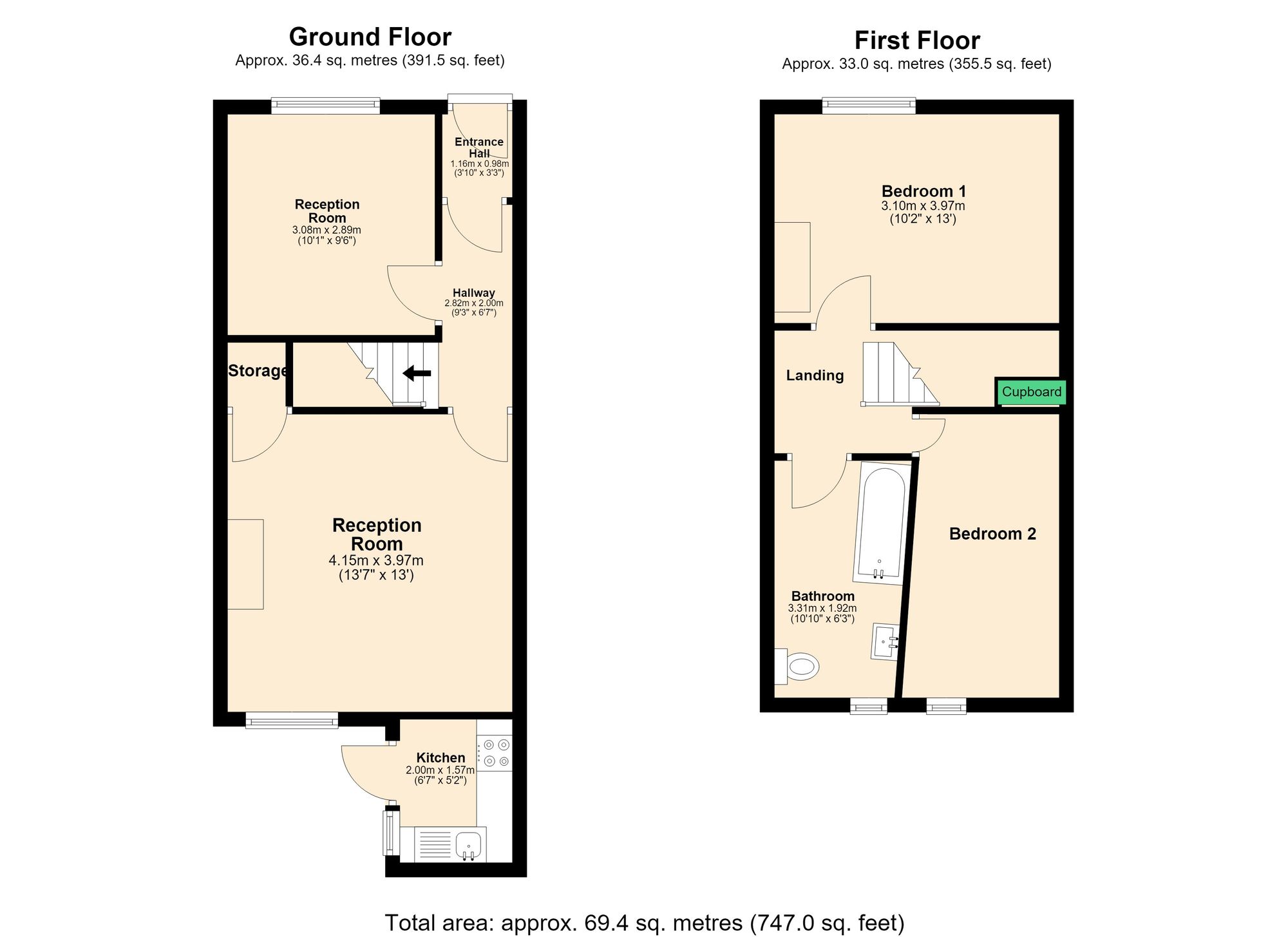 9 Milton Street, Burnley floorplan