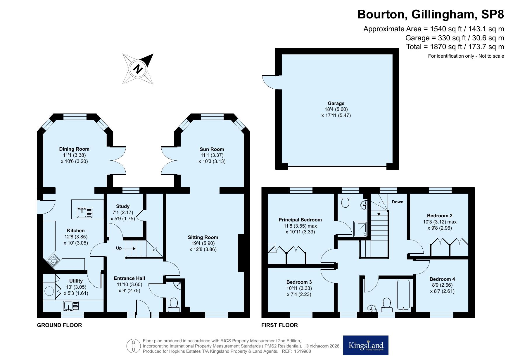 Bourton, Dorset floorplan