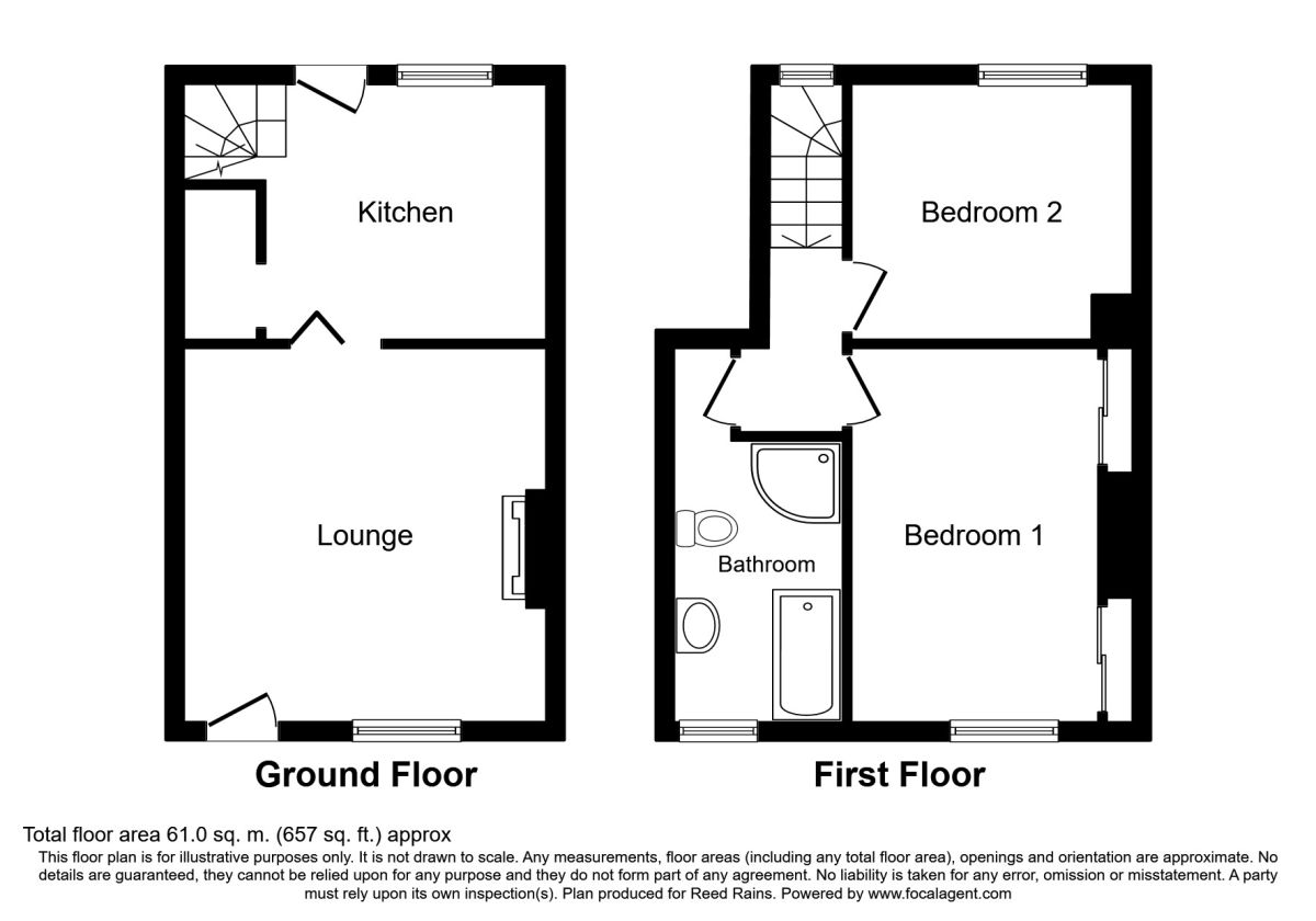 2 Bedrooms Terraced house for sale in Kent Street, Preston PR1