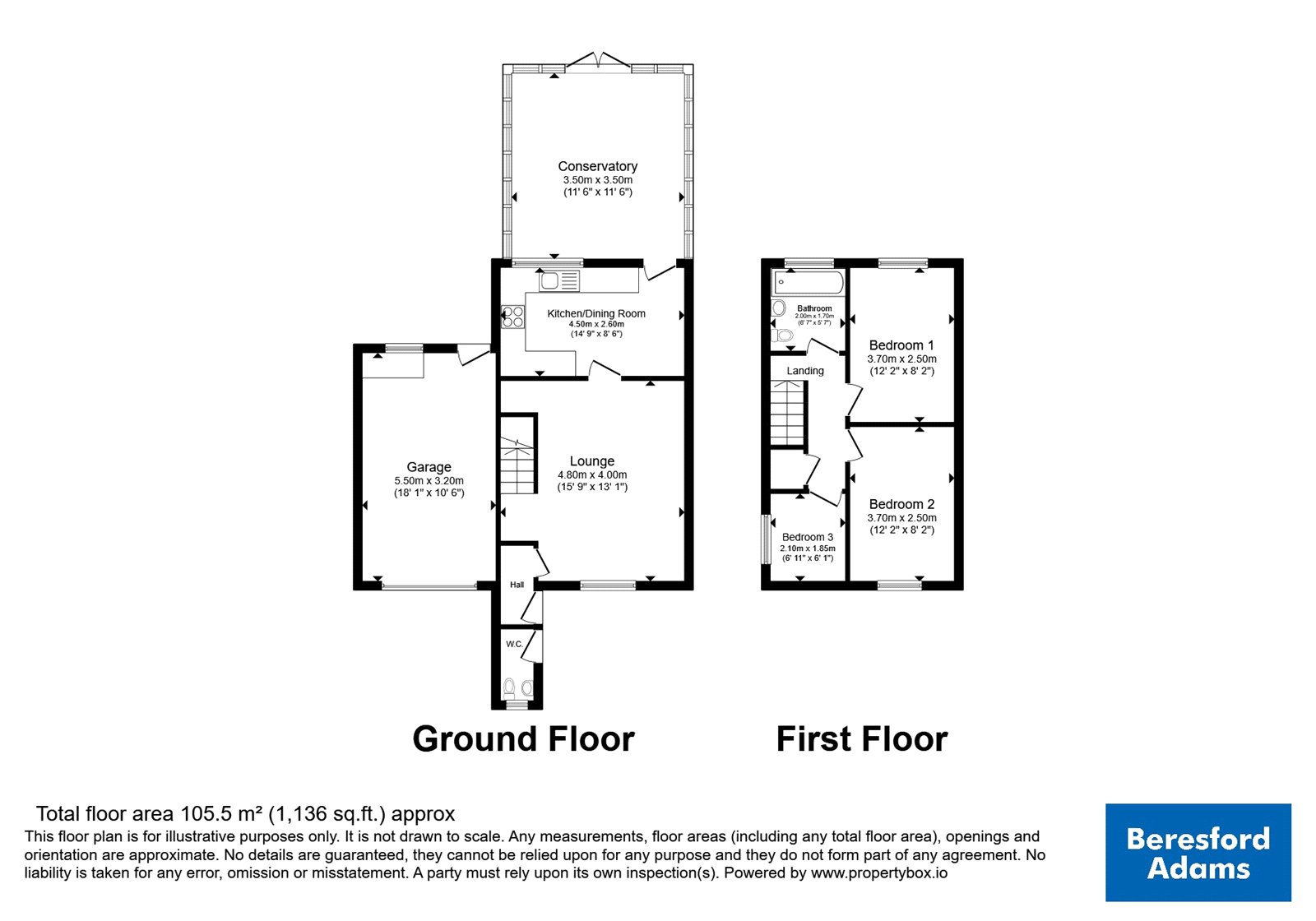 16, Ffordd Seiriol, Isle of Anglesey floorplan