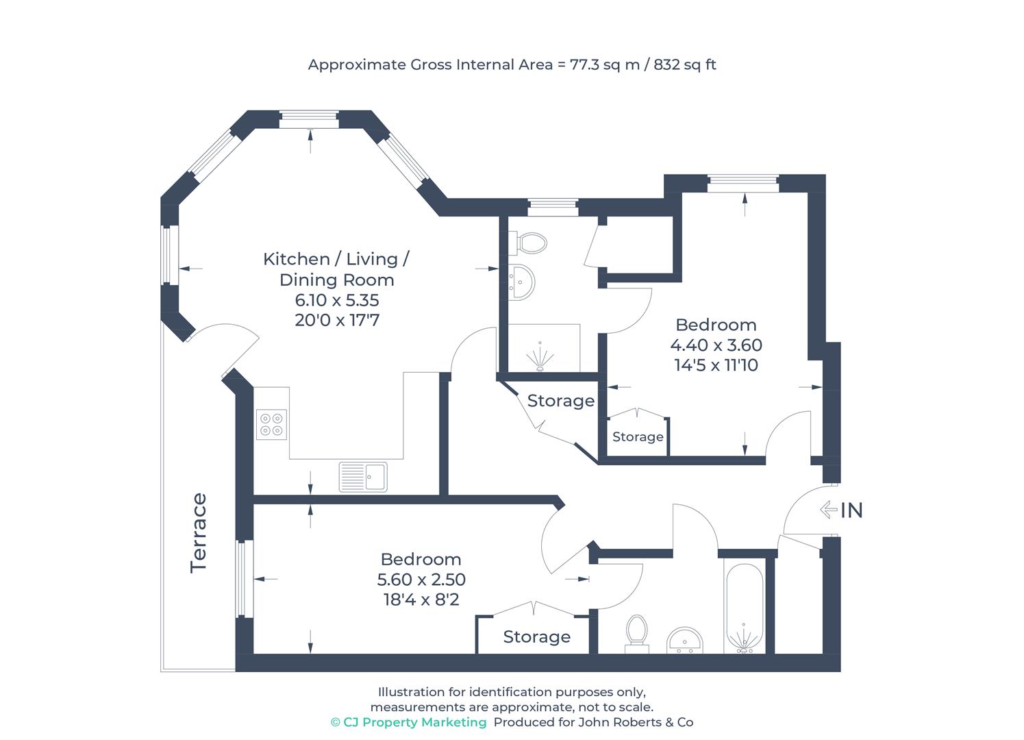 3, Castle Gate, Chorleywood floorplan