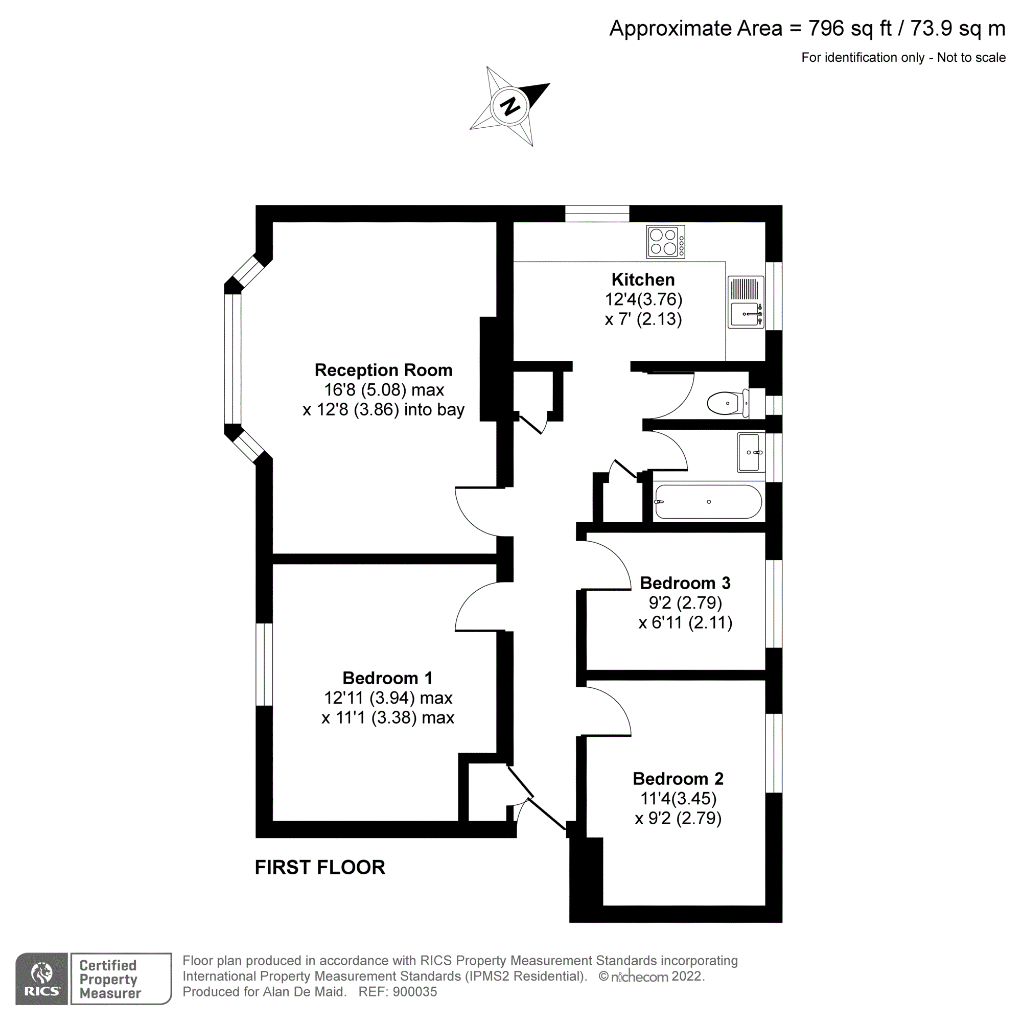 Bromley Road, Shortlands, Bromley BR2, 3 bedroom flat for sale