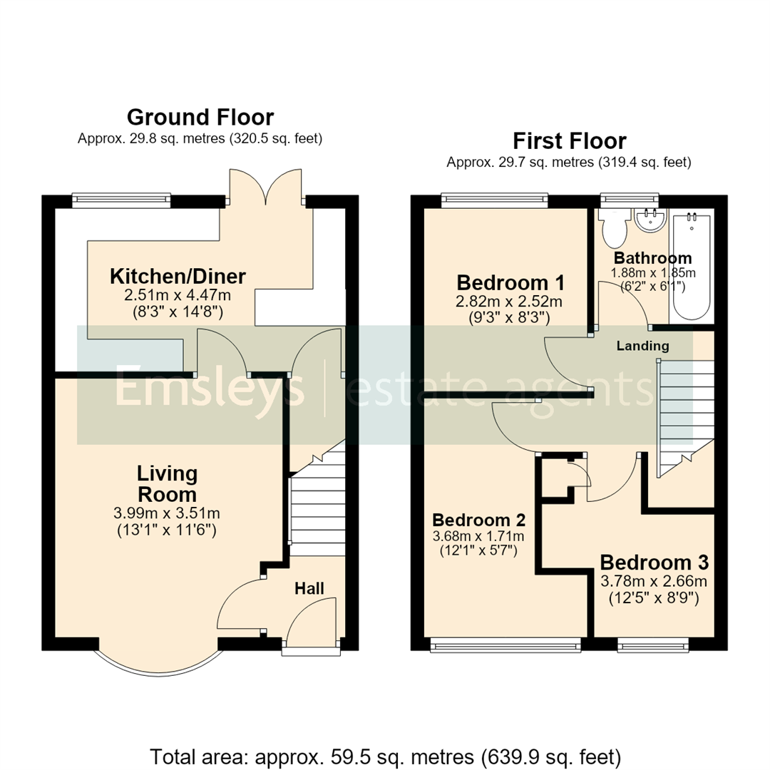 23, Langbar Road, LEEDS floorplan