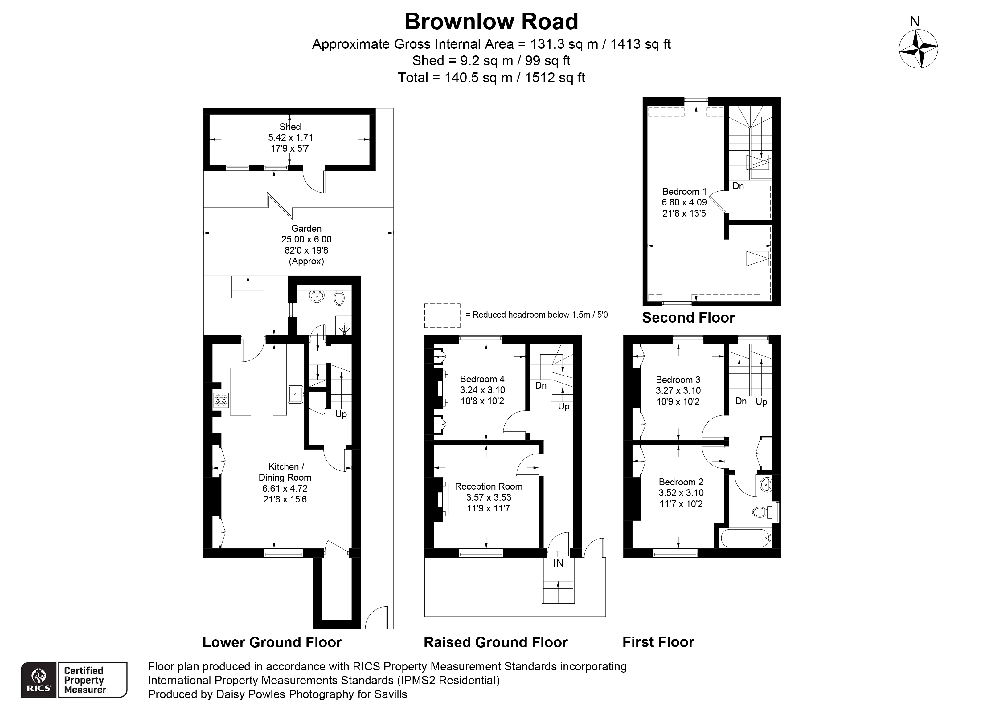 15, Brownlow Road, London floorplan