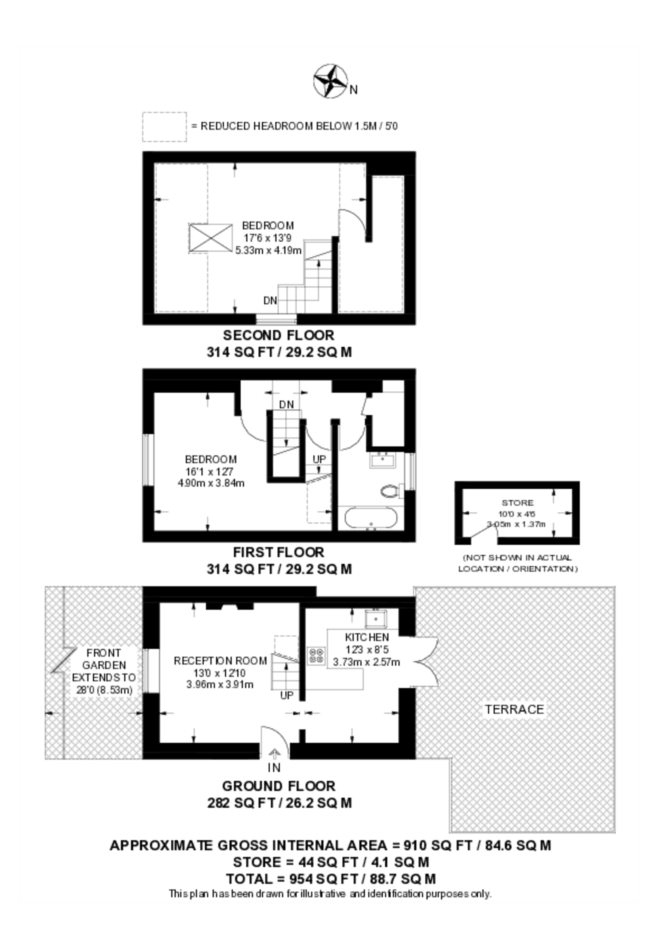 West Cottages, West Hampstead floorplan