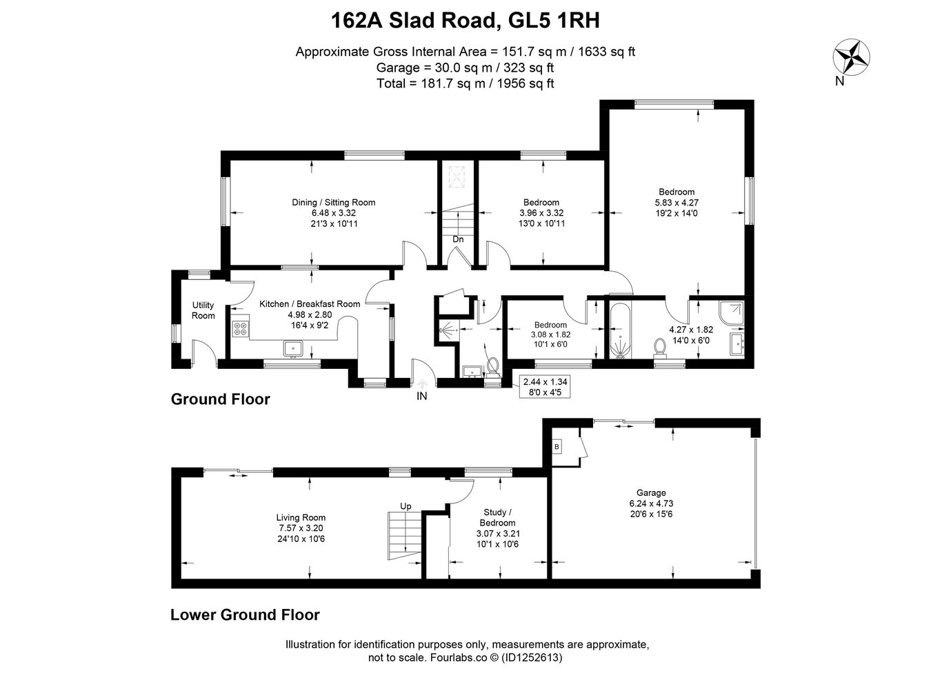 162 A, Slad Road, Stroud, GL5 floorplan