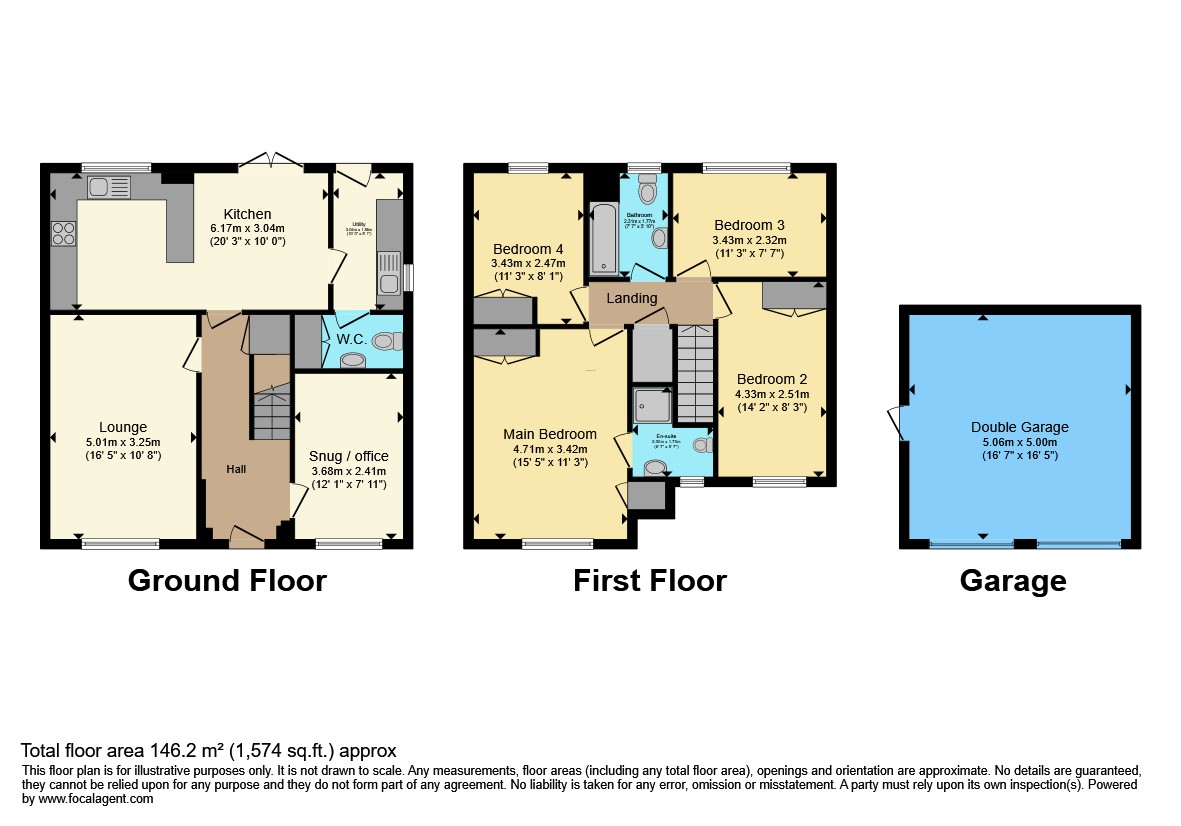 5, Swallow Drive, Claypole, Newark floorplan