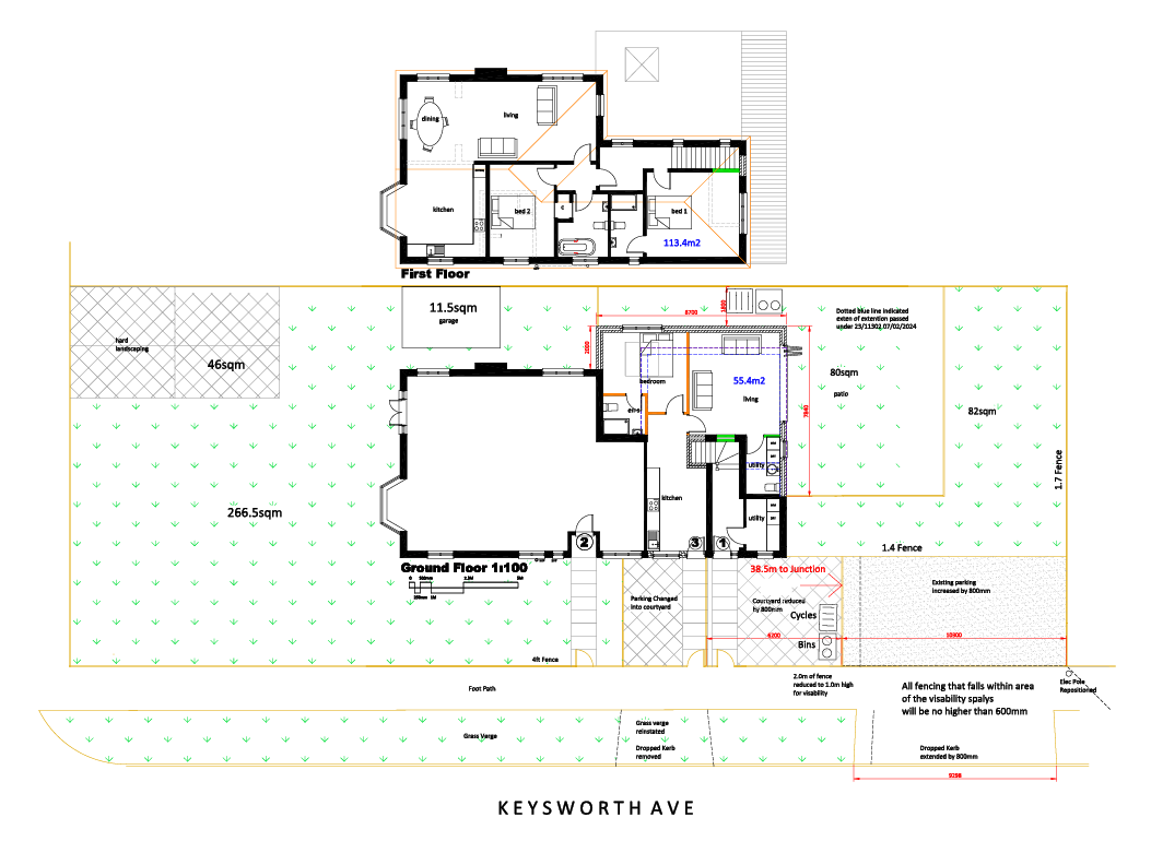 Flat 3, 28, Seaward Avenue, New Milton floorplan