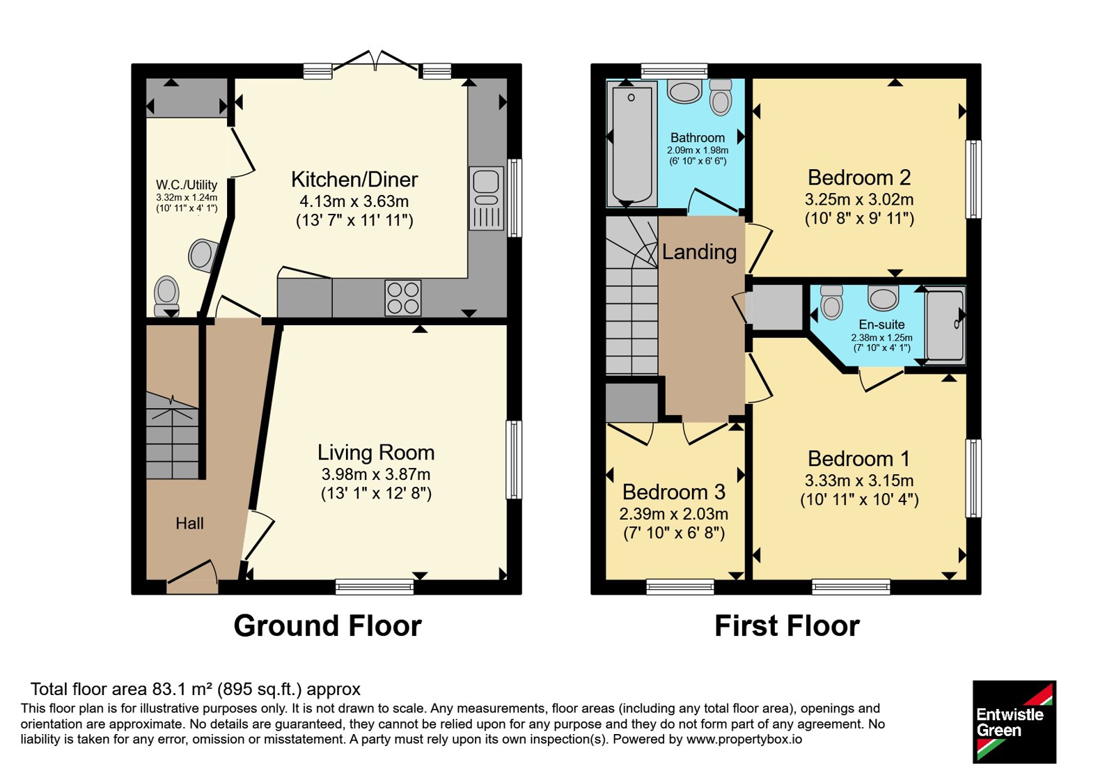 4, Hillpark Crescent, Merseyside floorplan