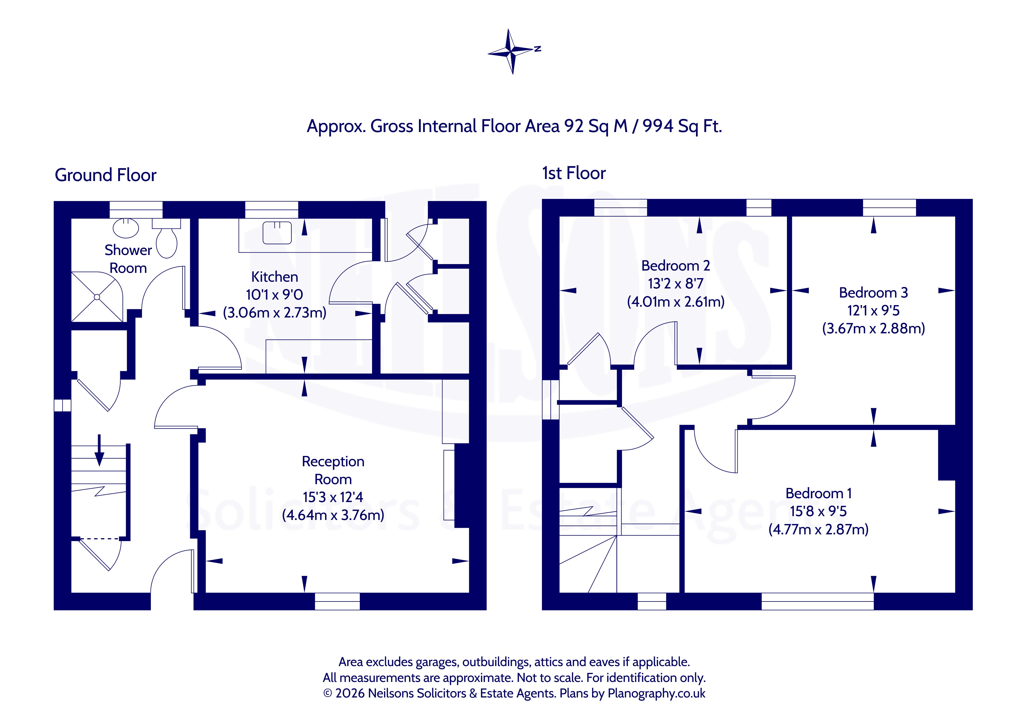 56, Wester Drylaw Place, Edinburgh floorplan