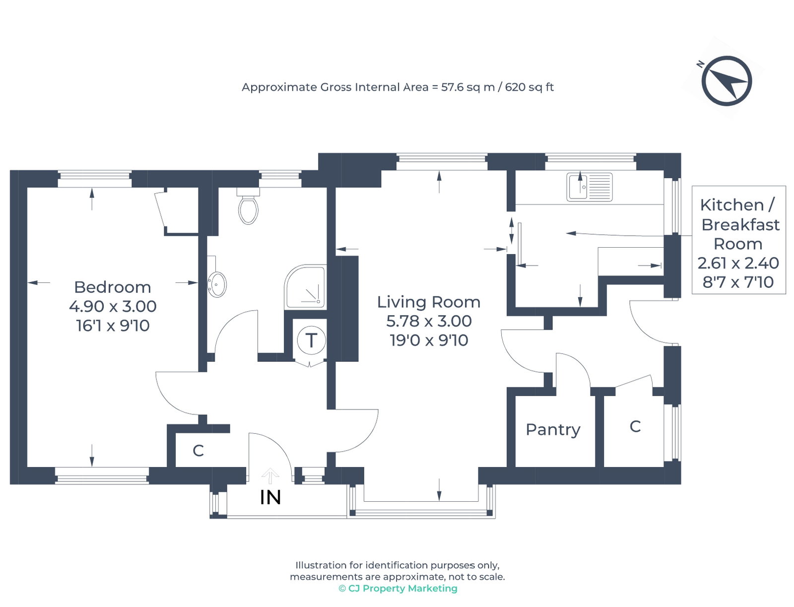 71, Sir Malcolm Stewart Homes, Bedford floorplan