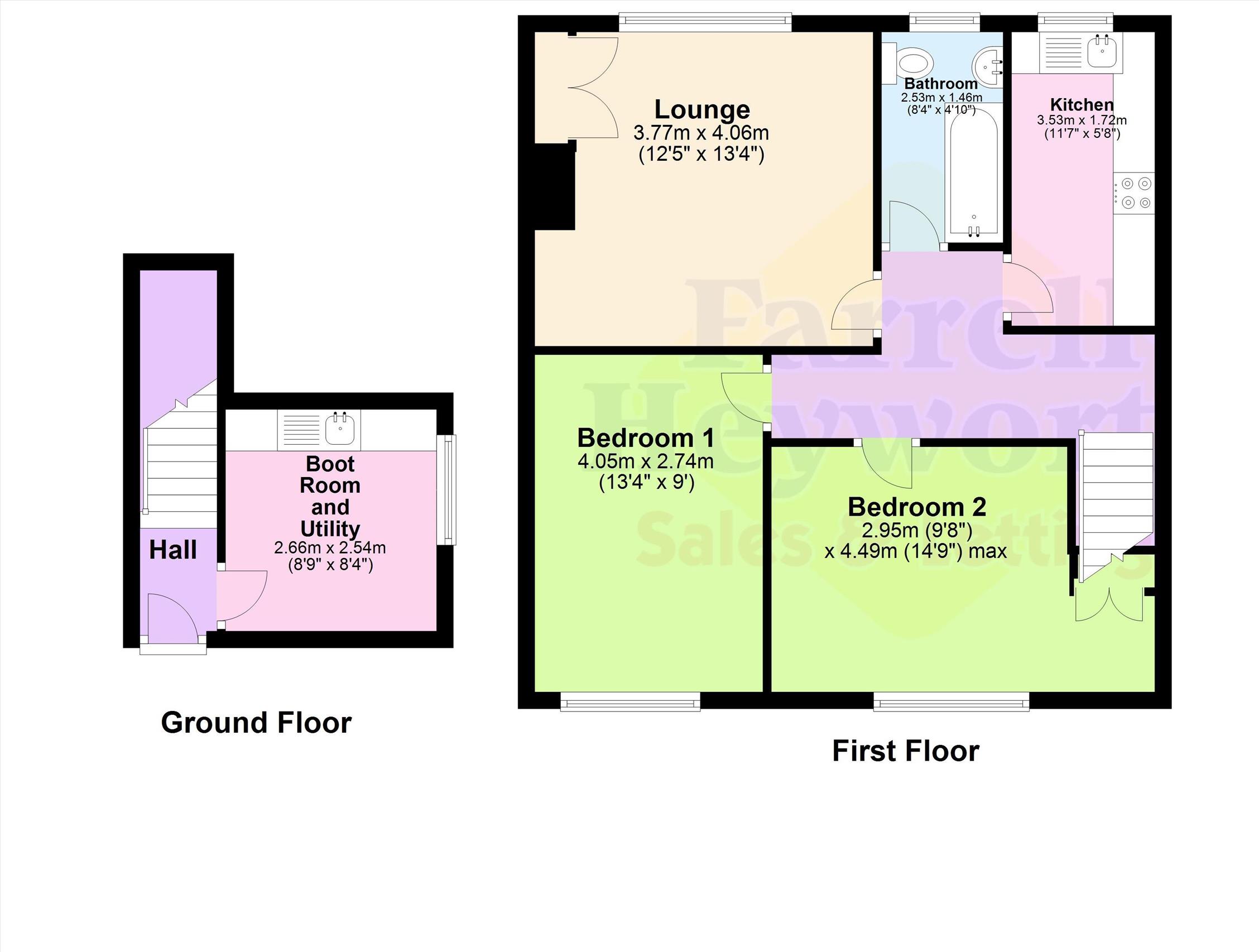 2 Bedrooms Flat for sale in Higher Croft, Preston PR1