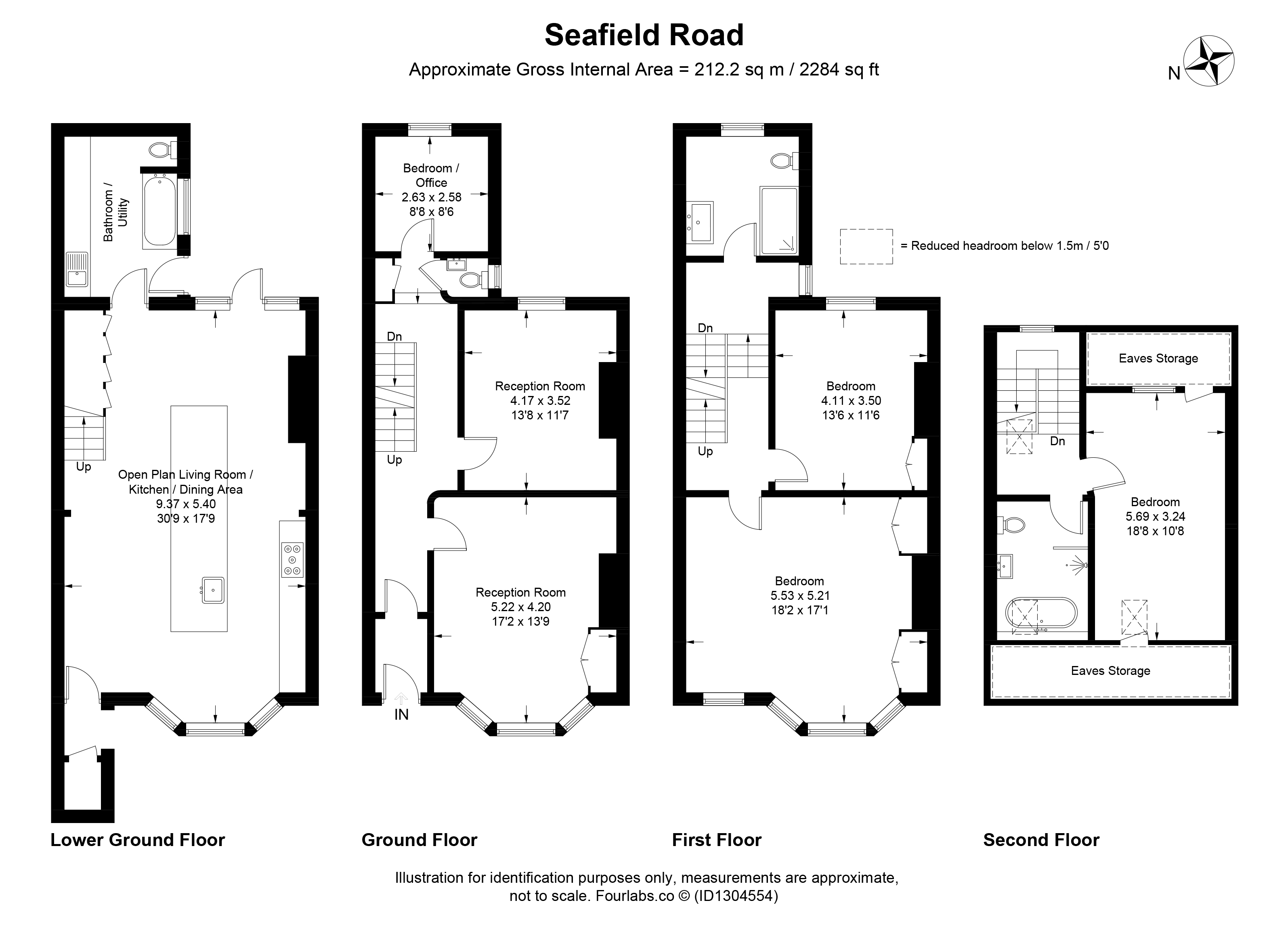 29, Seafield Road, East Sussex floorplan