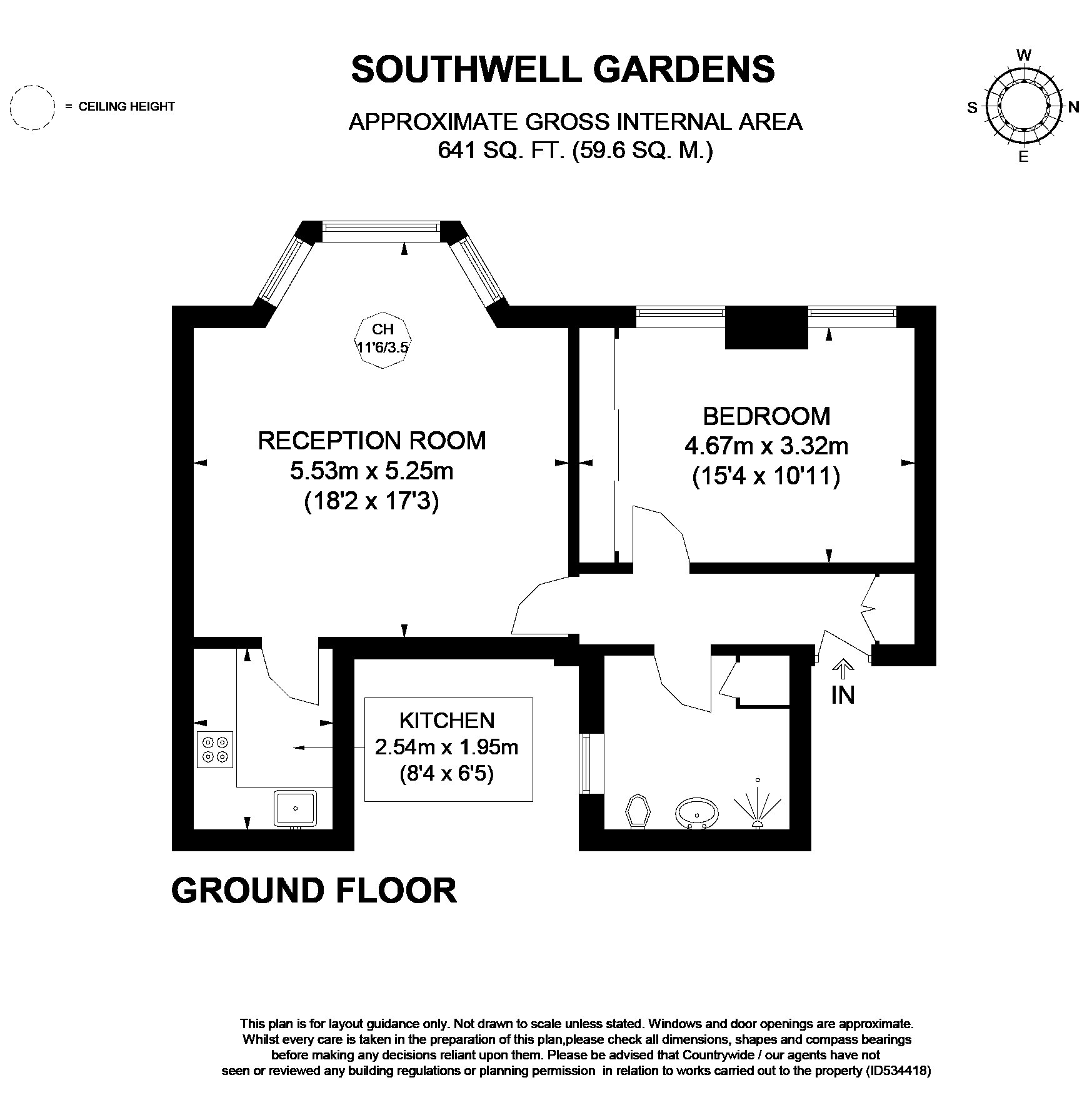 1 Bedrooms Flat to rent in Southwell Gardens, London SW7