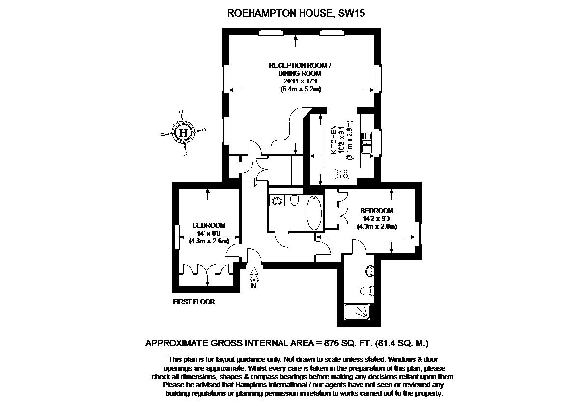 2 Bedrooms Flat to rent in Vitali Close, London SW15